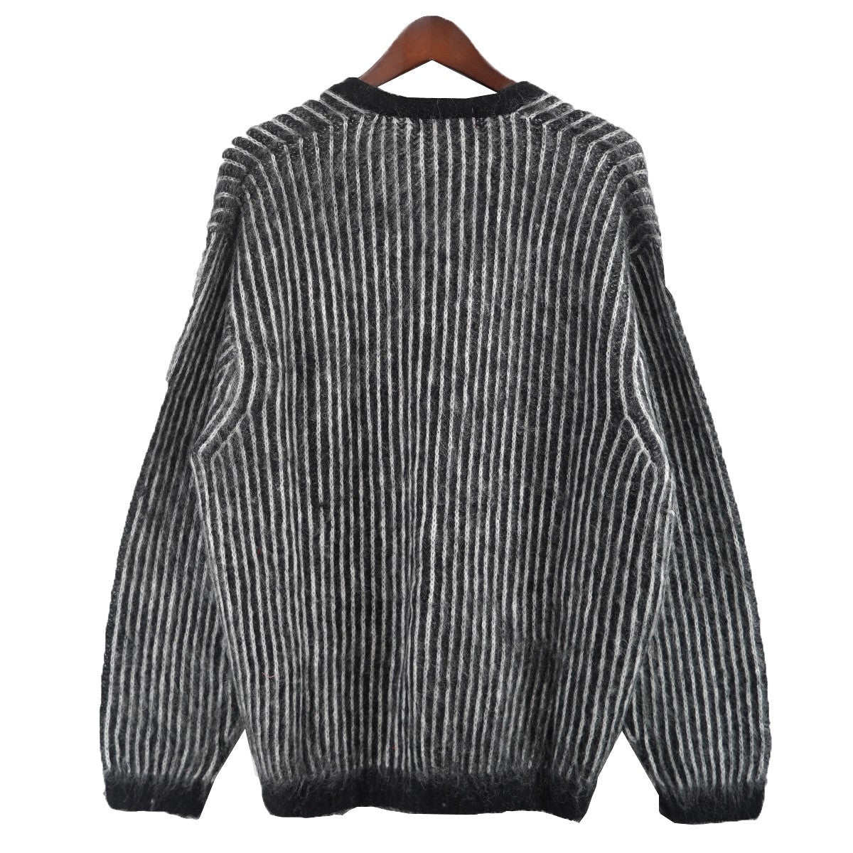 Supreme 25SS 2-Tone Mohair Cardiganストライプ ツートーン モヘア カーディガン ニット 古着・中古-3枚目のアイテム画像