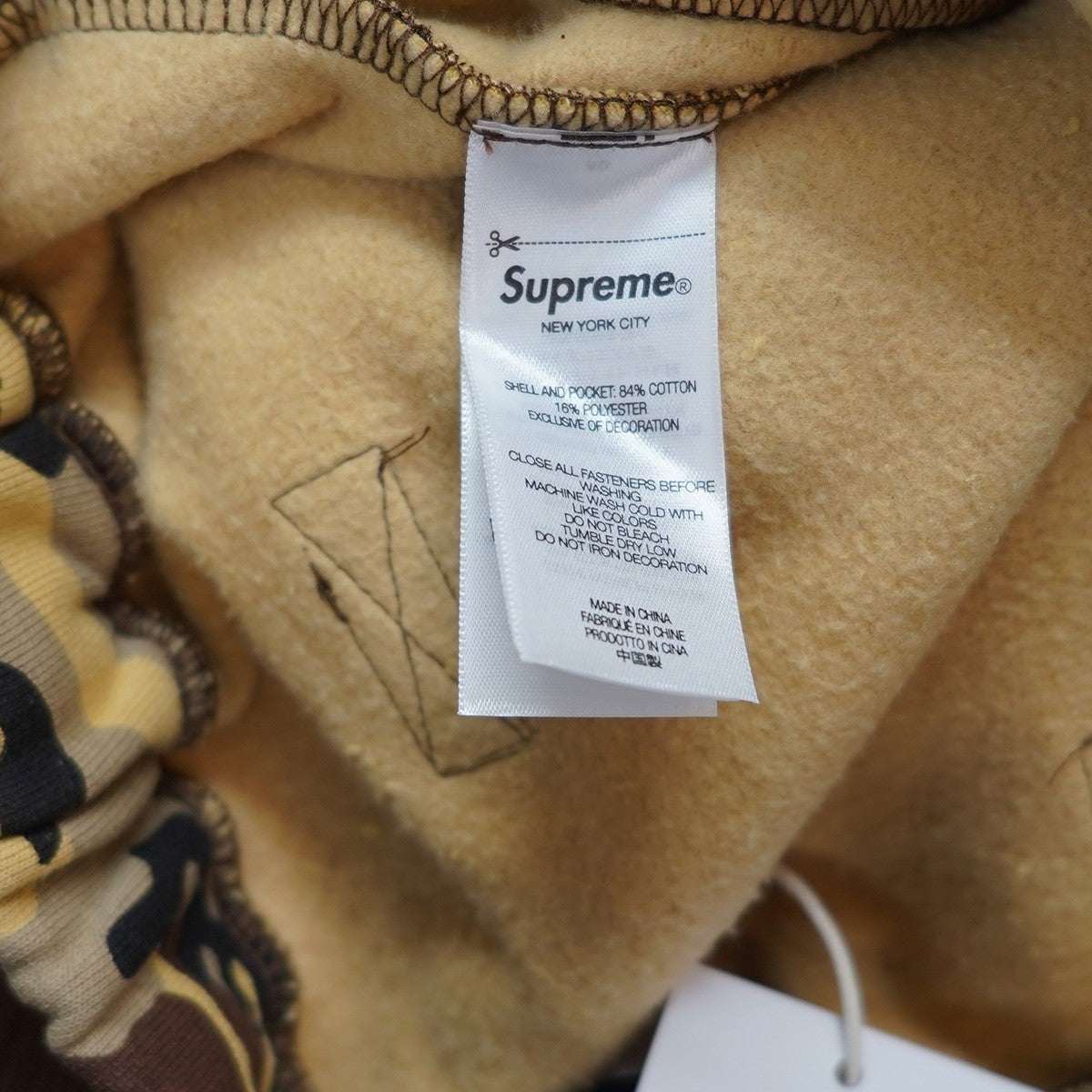 Supreme×MARITHE+FRANCOIS GIRBAUD 25SS Marithe + Francois Girbaud Shuttle Tape Cargo Sweatpantロゴ イージー シャトル テープ カーゴ スウェットパンツ 古着・中古-7枚目のアイテム画像