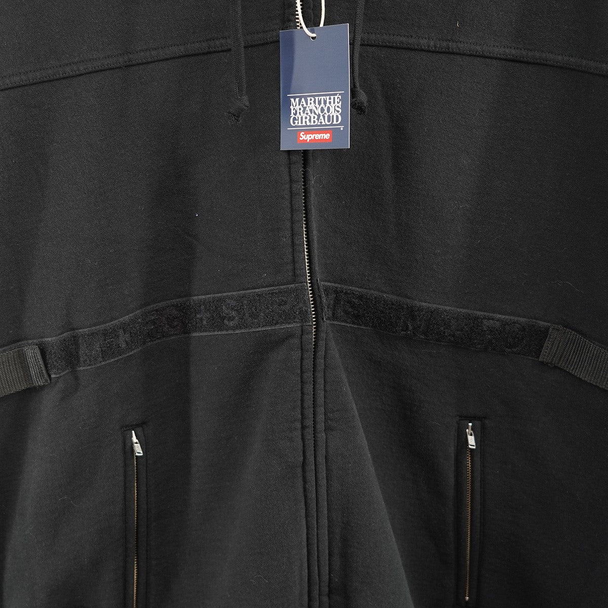 Supreme×MARITHE+FRANCOIS GIRBAUD 25SS Marithe + Francois Girbaud Zip Up Hooded Sweatshirtロゴ ジップ アップ フーディー スウェットシャツ パーカー 古着・中古-3枚目のアイテム画像