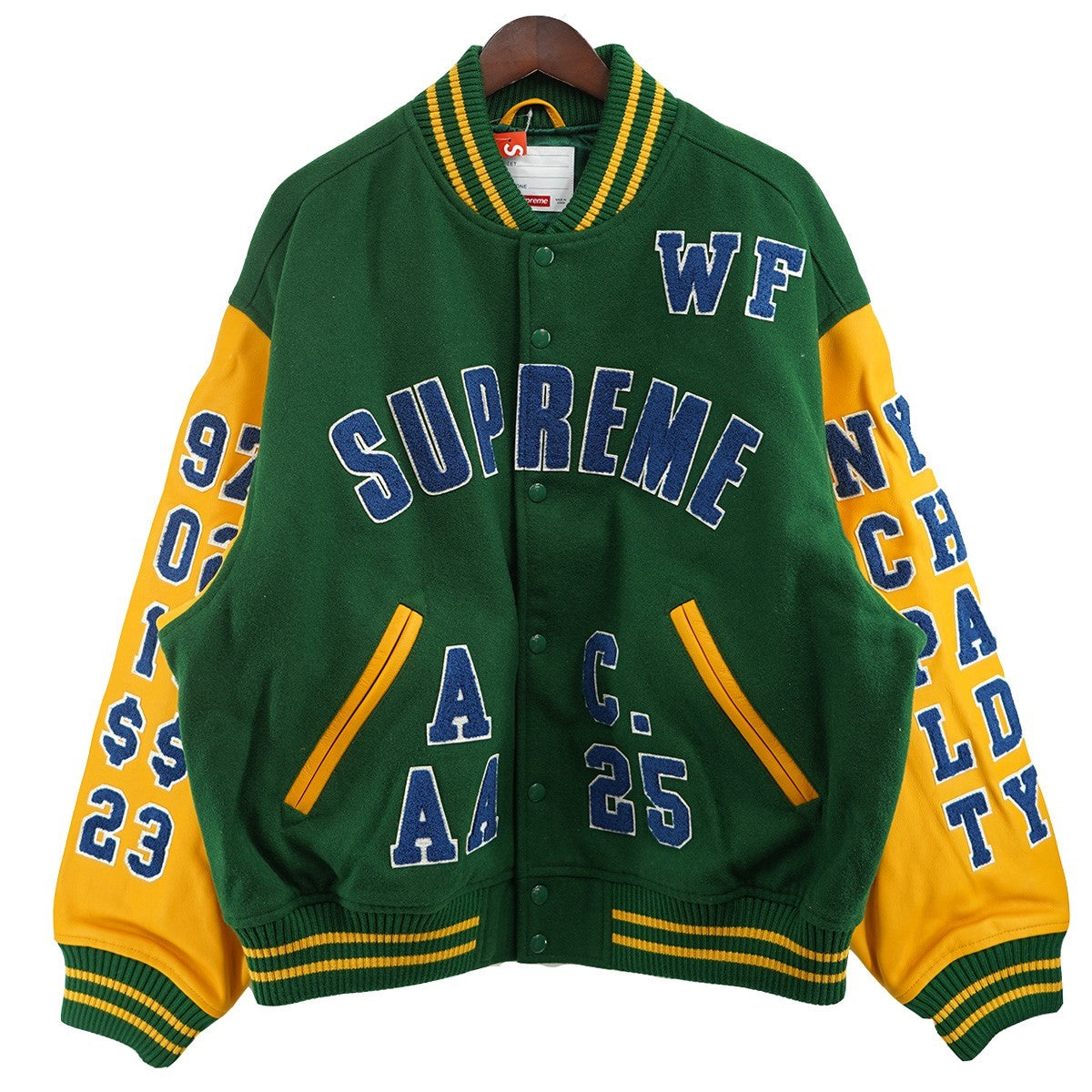 Supreme 25SS PraisesVarsity Jacketプレイズ バーシティ スタジアム ジャケット ロゴ スタジャン 古着・中古-1枚目のアイテム画像