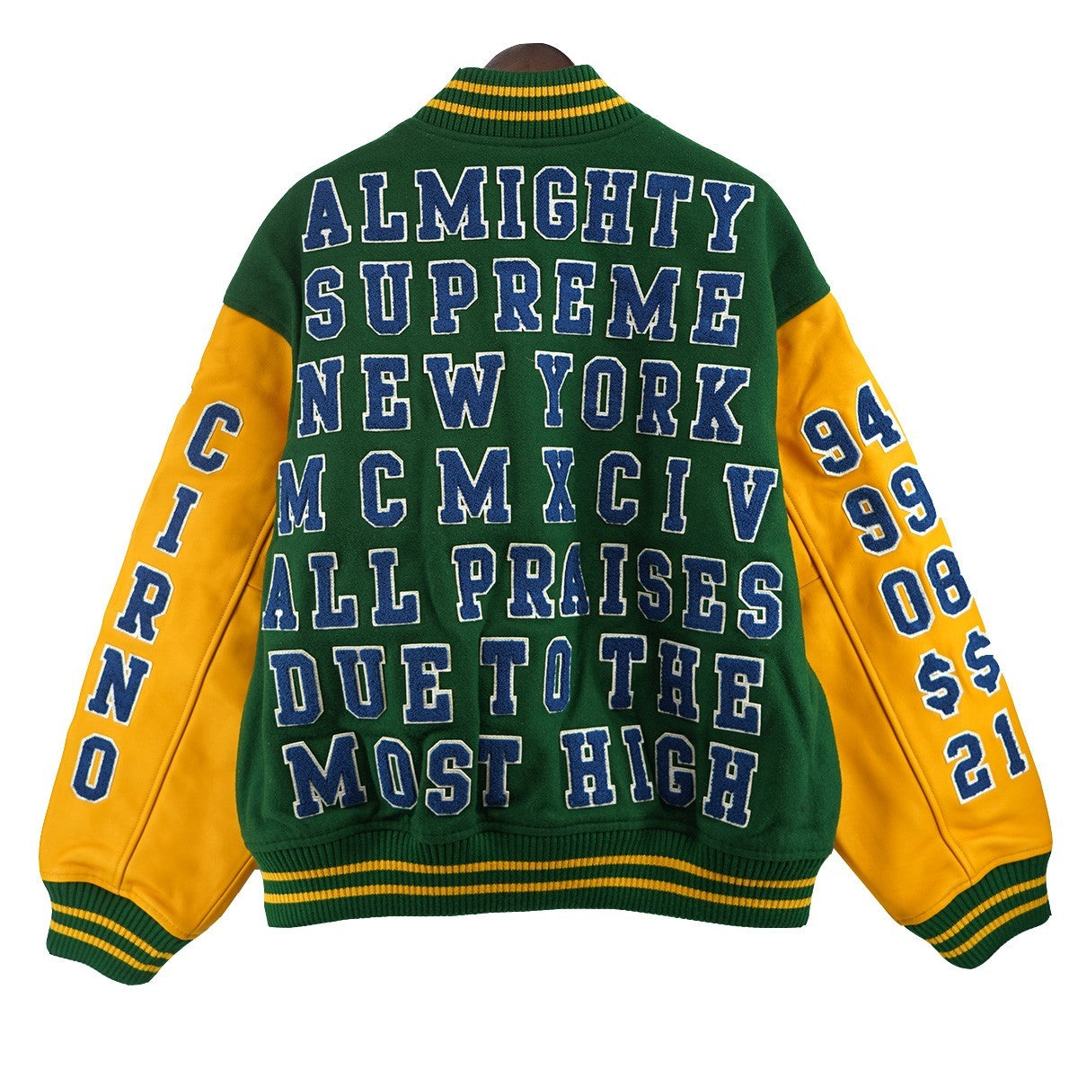 Supreme 25SS PraisesVarsity Jacketプレイズ バーシティ スタジアム ジャケット ロゴ スタジャン 古着・中古-2枚目のアイテム画像