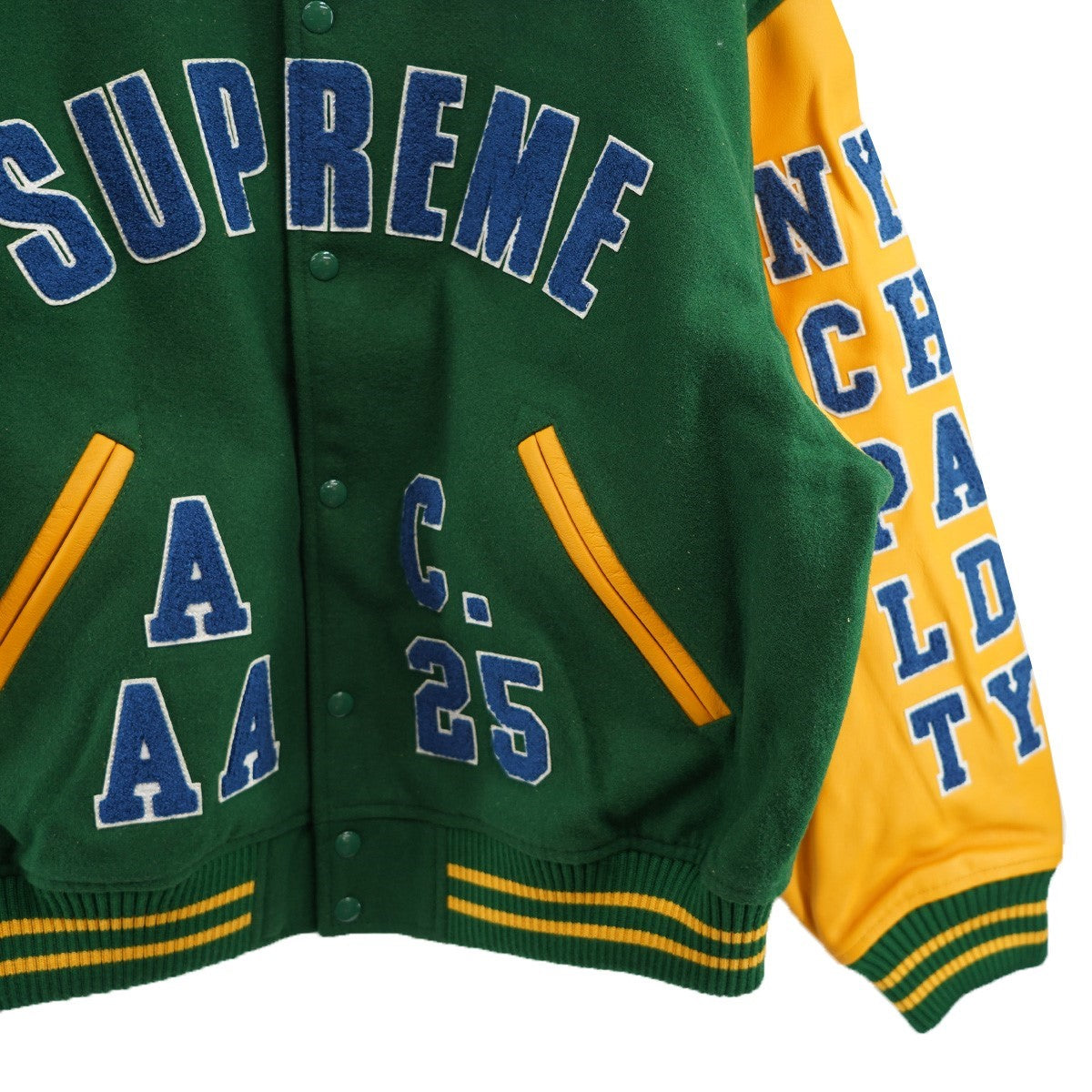 Supreme 25SS PraisesVarsity Jacketプレイズ バーシティ スタジアム ジャケット ロゴ スタジャン 古着・中古-4枚目のアイテム画像