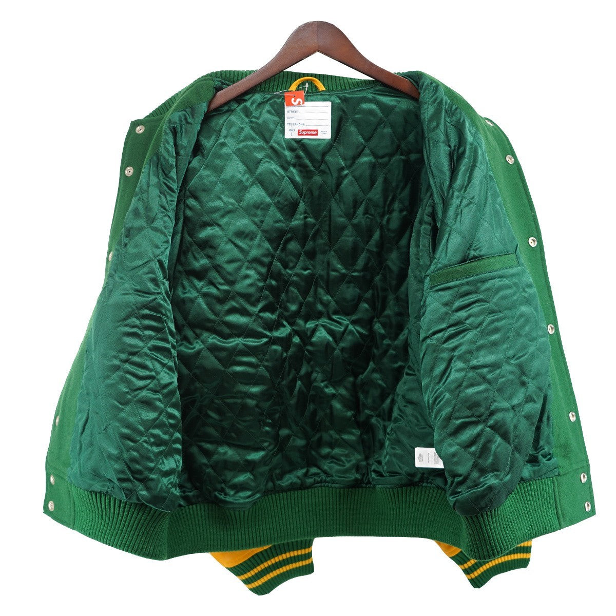 Supreme 25SS PraisesVarsity Jacketプレイズ バーシティ スタジアム ジャケット ロゴ スタジャン 古着・中古-6枚目のアイテム画像