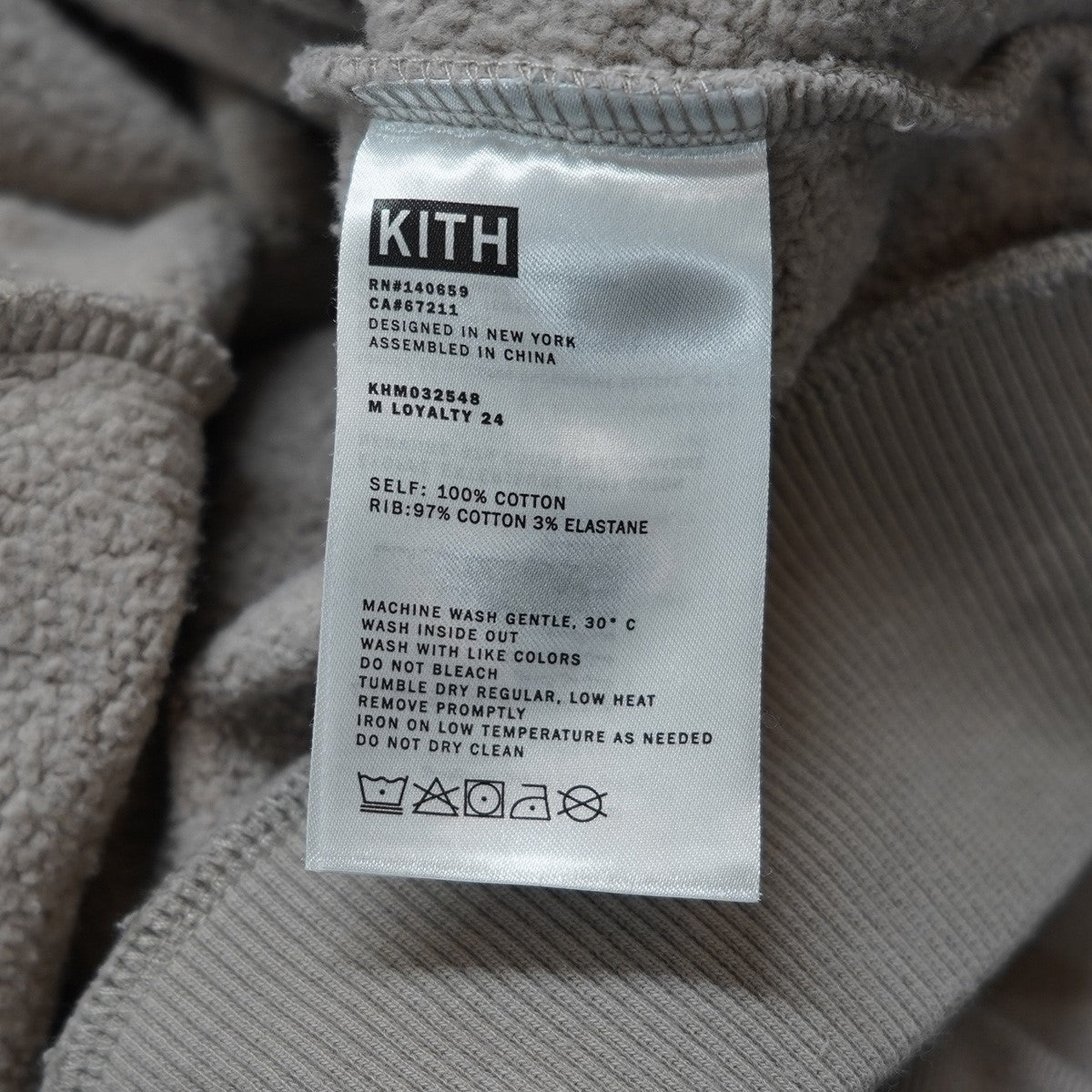 KITH Classic Logo Nelson Crewneckクラシック ボックス ロゴ クルーネック スウェット トレーナー