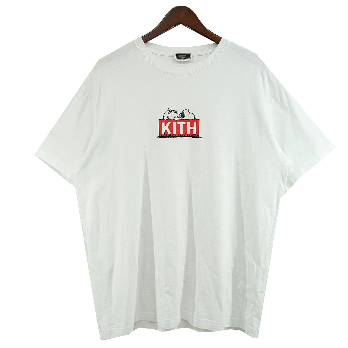 美品 KITH キス ホワイト ポロシャツ ワンポイントロゴ KITH(キス) 18AW Got Milk Milk Splash Tee ミルク ボックス ロゴ T
