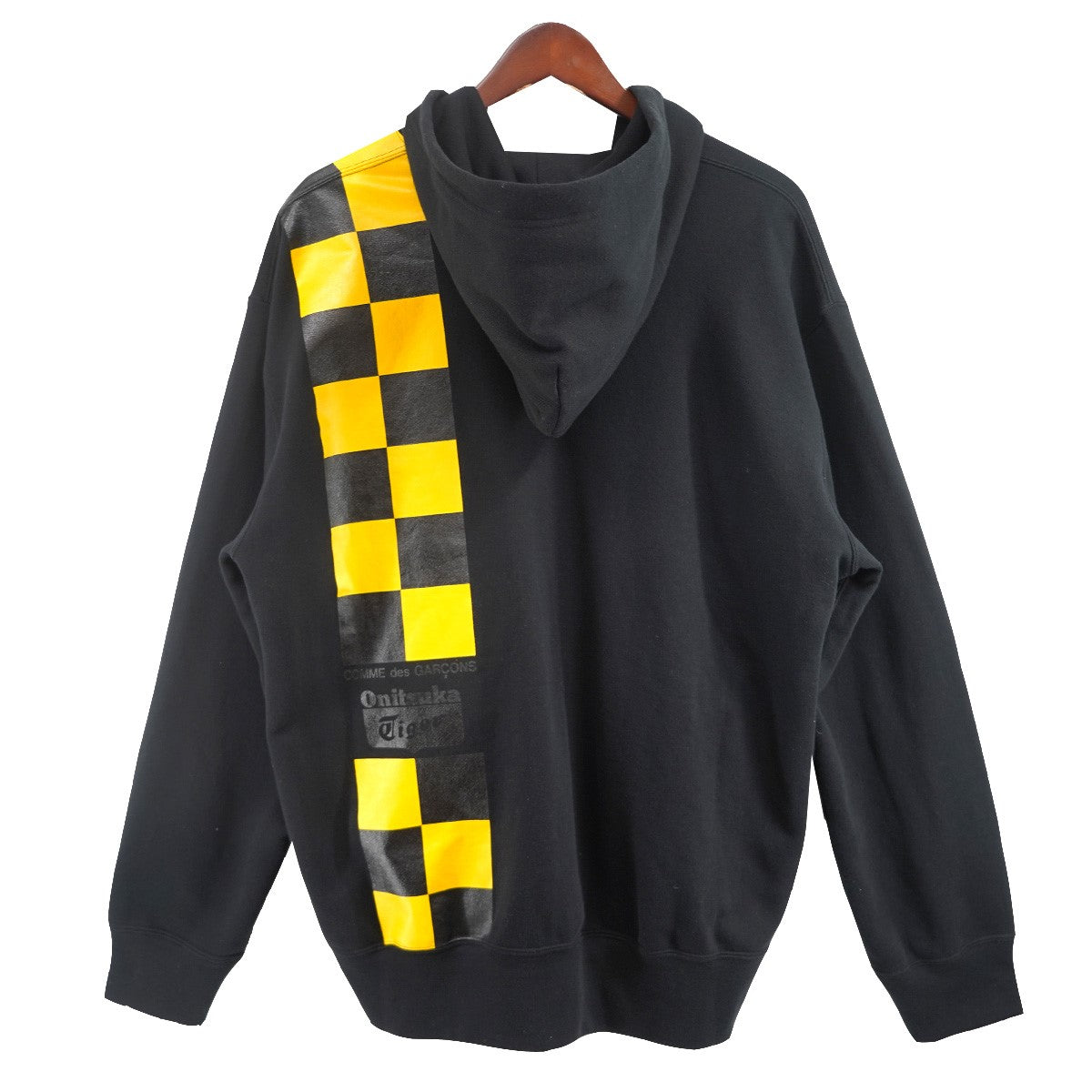 COMME des GARCONS×ONITSUKA TIGER 25AW Onitsuka Tiger Zip Hoodieコラボ ロゴ ジップ フーディ パーカー 古着・中古-2枚目のアイテム画像