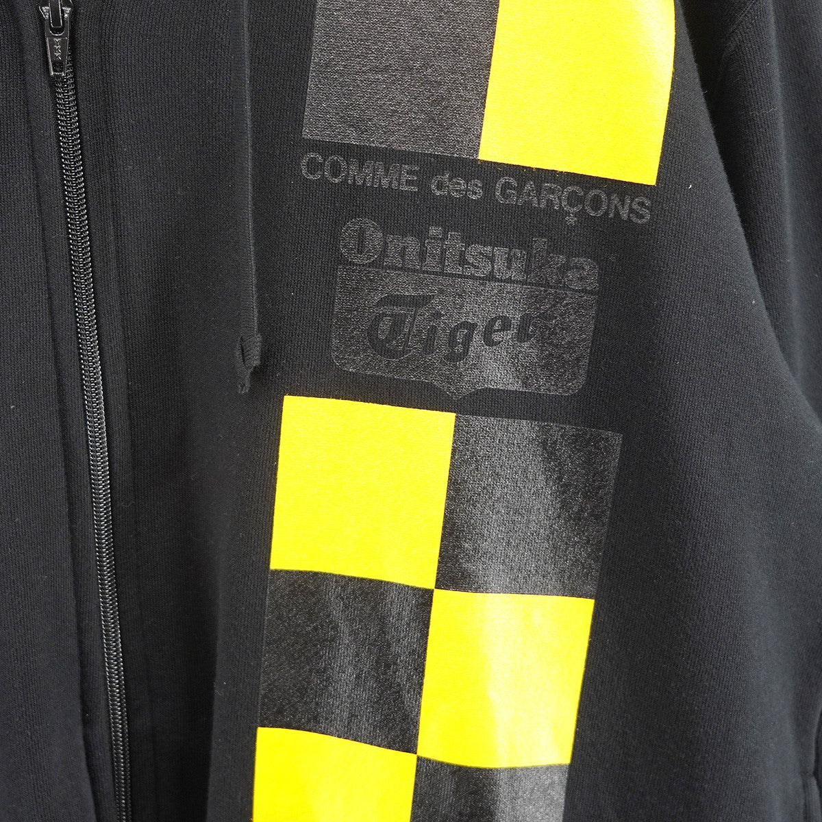 COMME des GARCONS×ONITSUKA TIGER 25AW Onitsuka Tiger Zip Hoodieコラボ ロゴ ジップ フーディ パーカー 古着・中古-4枚目のアイテム画像