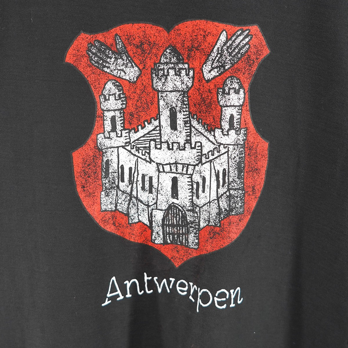 BALENCIAGA 24AW ANTWERPEN INSIDE-OUT T-Shirtデストロイ ダメージ加工 アントウェルペン アントワープ オーバーサイズ Tシャツ 古着・中古-2枚目のアイテム画像