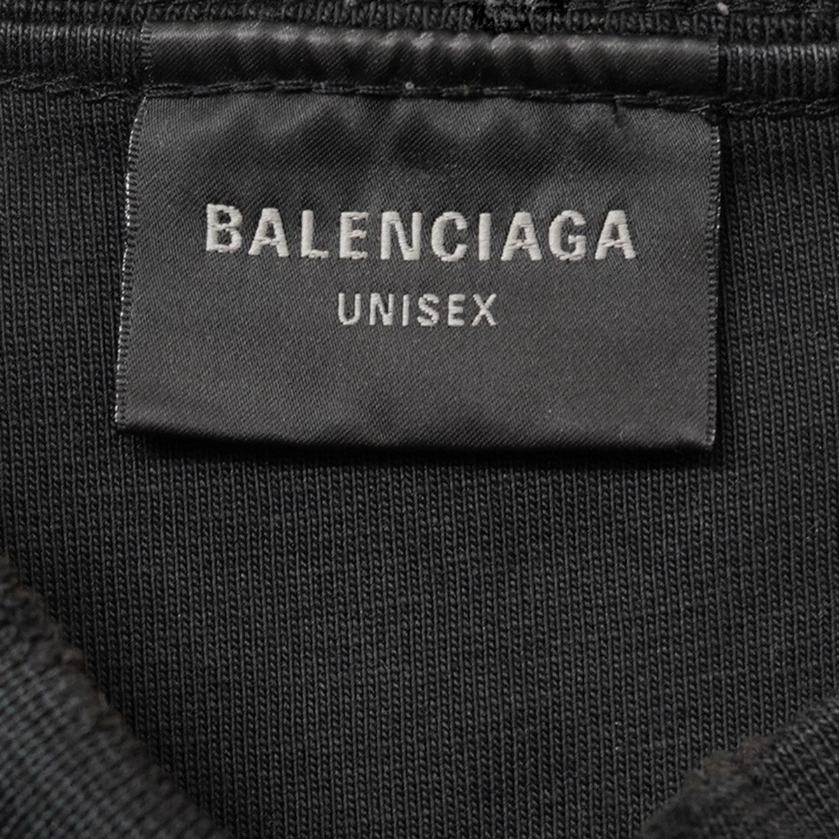 BALENCIAGA 24AW ANTWERPEN INSIDE-OUT T-Shirtデストロイ ダメージ加工 アントウェルペン アントワープ オーバーサイズ Tシャツ 古着・中古-8枚目のアイテム画像