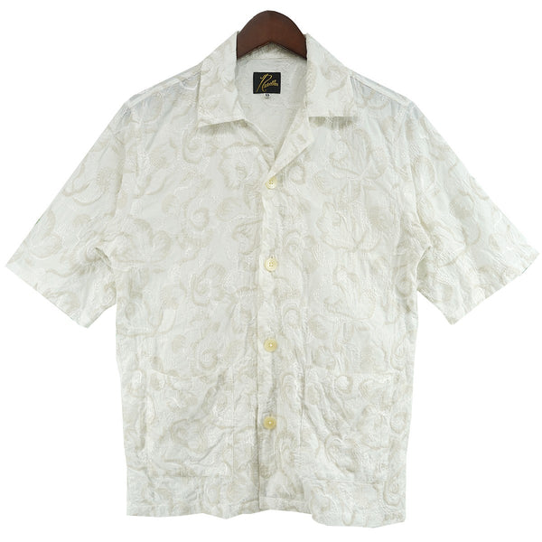 Needles(ニードルズ) 21SS Cabana Shirt - Cotton Cloth ／ Rose Emb