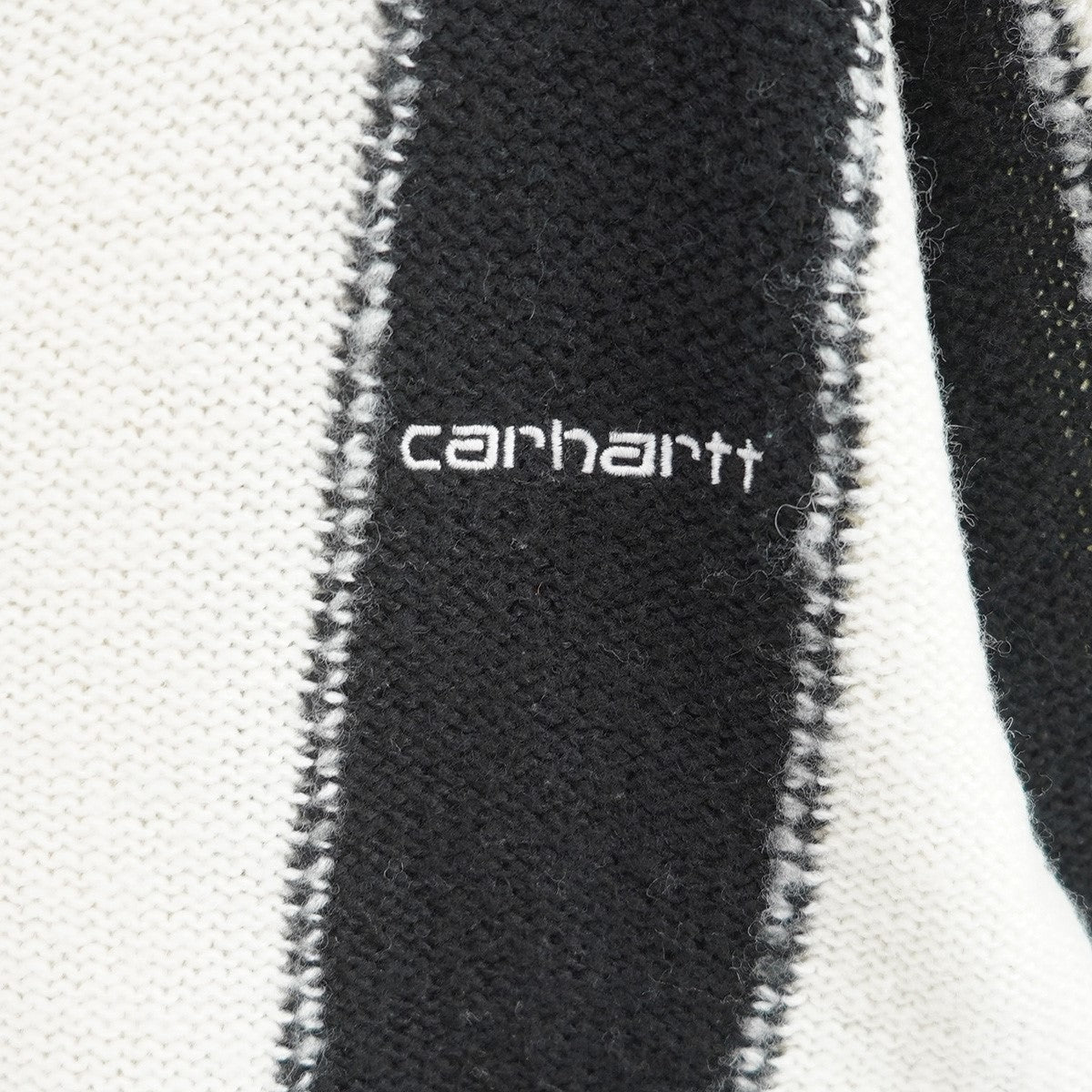 CarHartt MANFORD CARDIGANロゴ ニット マンフォード カーディガン 古着・中古-2枚目のアイテム画像