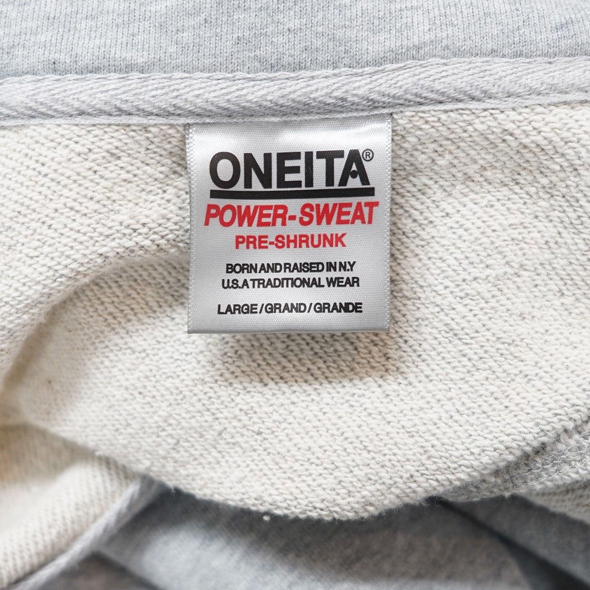 POWER-SWEAT ハーフジップスウェット トレーナー