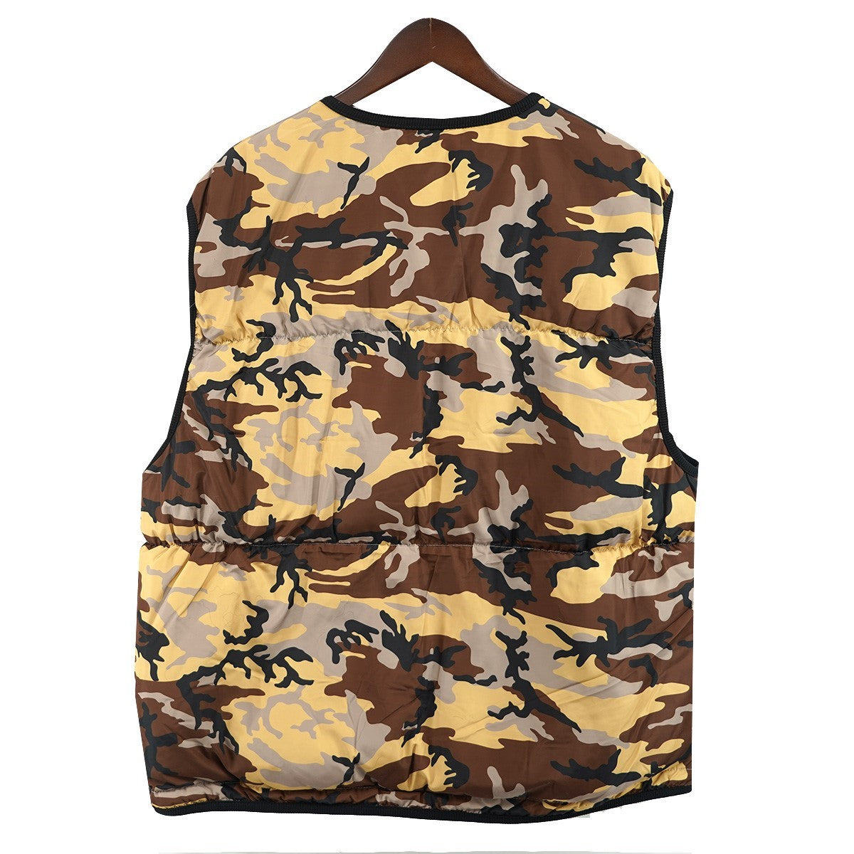 Supreme×MARITHE+FRANCOIS GIRBAUD 25SS Marithe + Francois Girbaud Down Puffer Vestロゴ カモ 迷彩 ダウン パファー ベスト 古着・中古-2枚目のアイテム画像