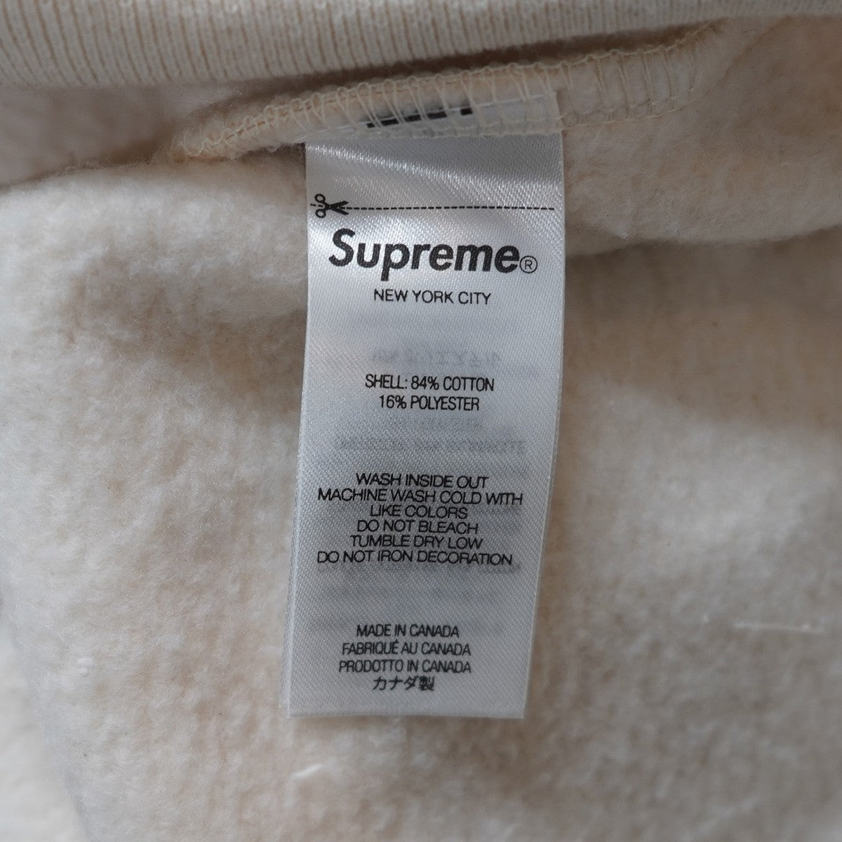 Supreme 25SS Zoo York Hooded Sweatshirtロゴ ズーヨーク フーデッド スウェットシャツ パーカー 古着・中古-5枚目のアイテム画像