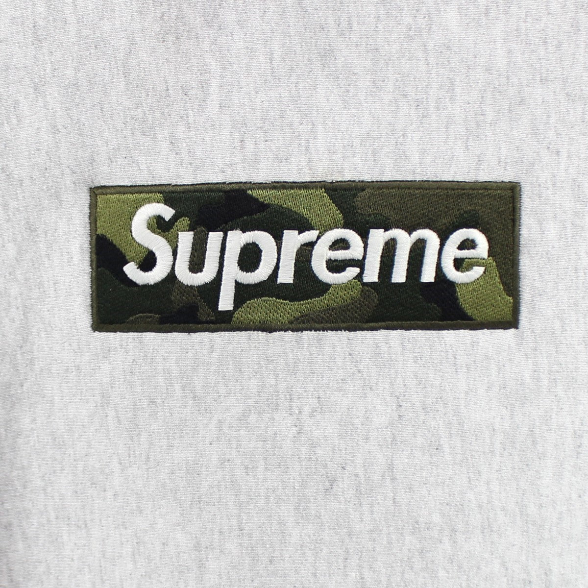 Supreme 23AW Box Logo Hooded Sweatshirt 23FWボックスロゴ ボックス ロゴ カモ グレー 迷彩 カモフラージュ パーカー フーディ 古着・中古-2枚目のアイテム画像