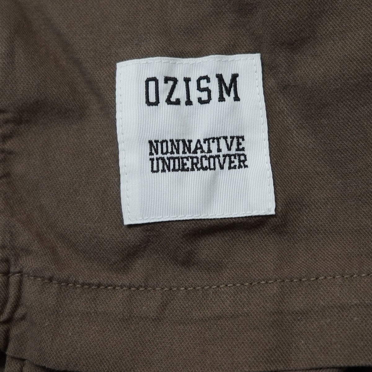 UNDERCOVER×nonnative 24SS Nonnative MONK JACKET COTTON PAPER VIERA OVERDYEDコットン ジャパニーズペーパー ノーカラー モンク オーバーダイ加工 ジャケット 古着・中古-5枚目のアイテム画像