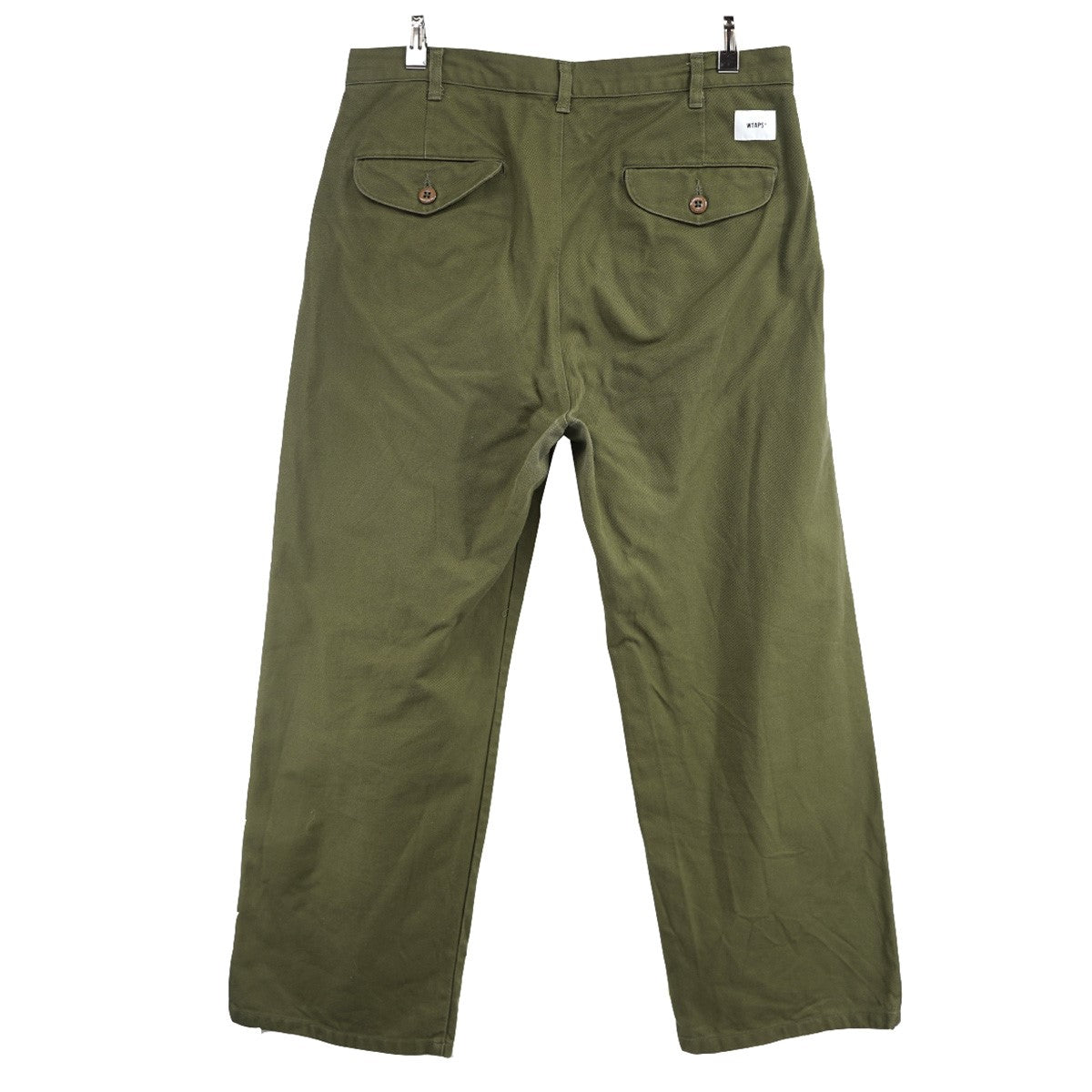 25 S／S WTAPS WRKT2501 ／ TROUSERS ／ COTTON． TWILLコットンツイル トラウザース パンツ