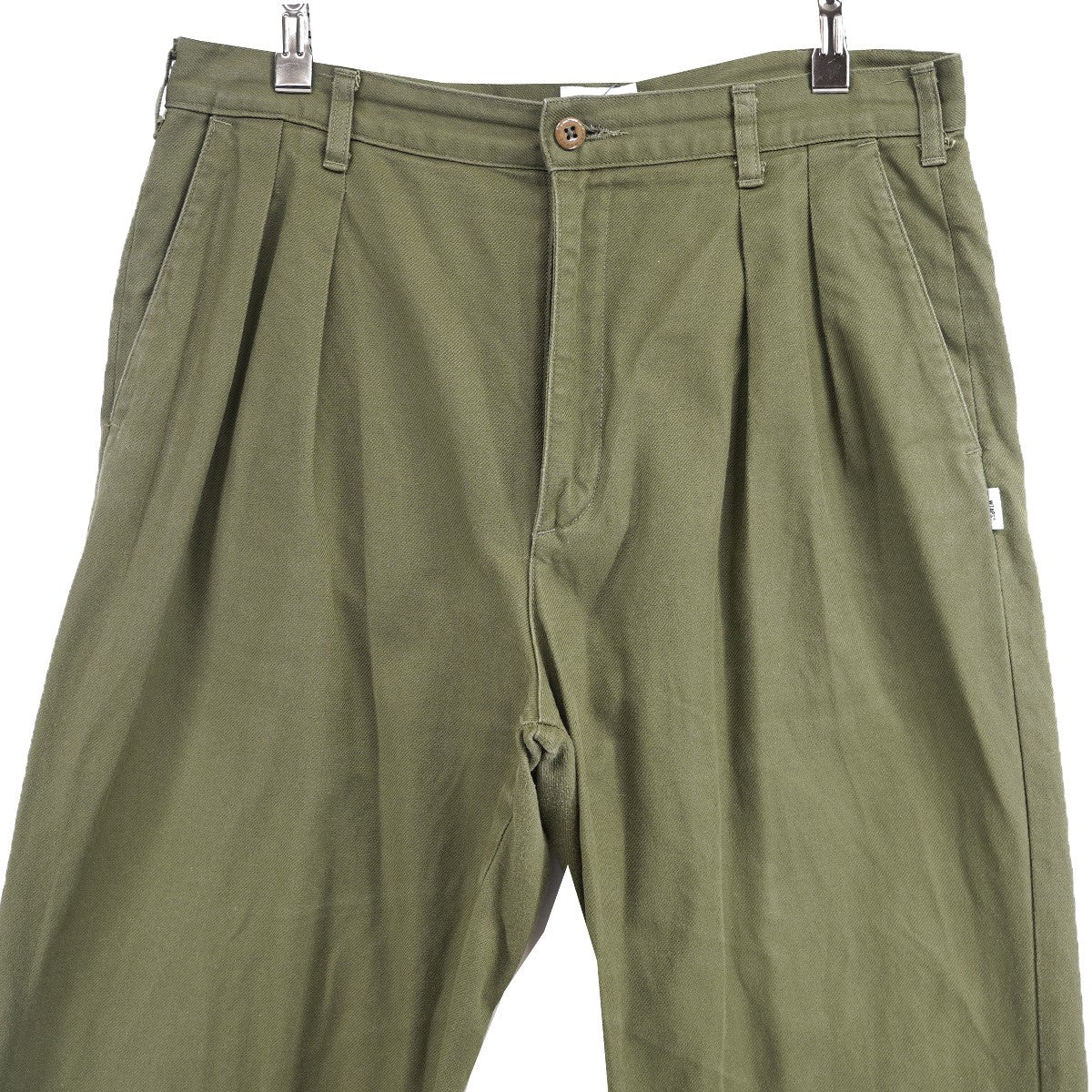 25 S／S WTAPS WRKT2501 ／ TROUSERS ／ COTTON． TWILLコットンツイル トラウザース パンツ