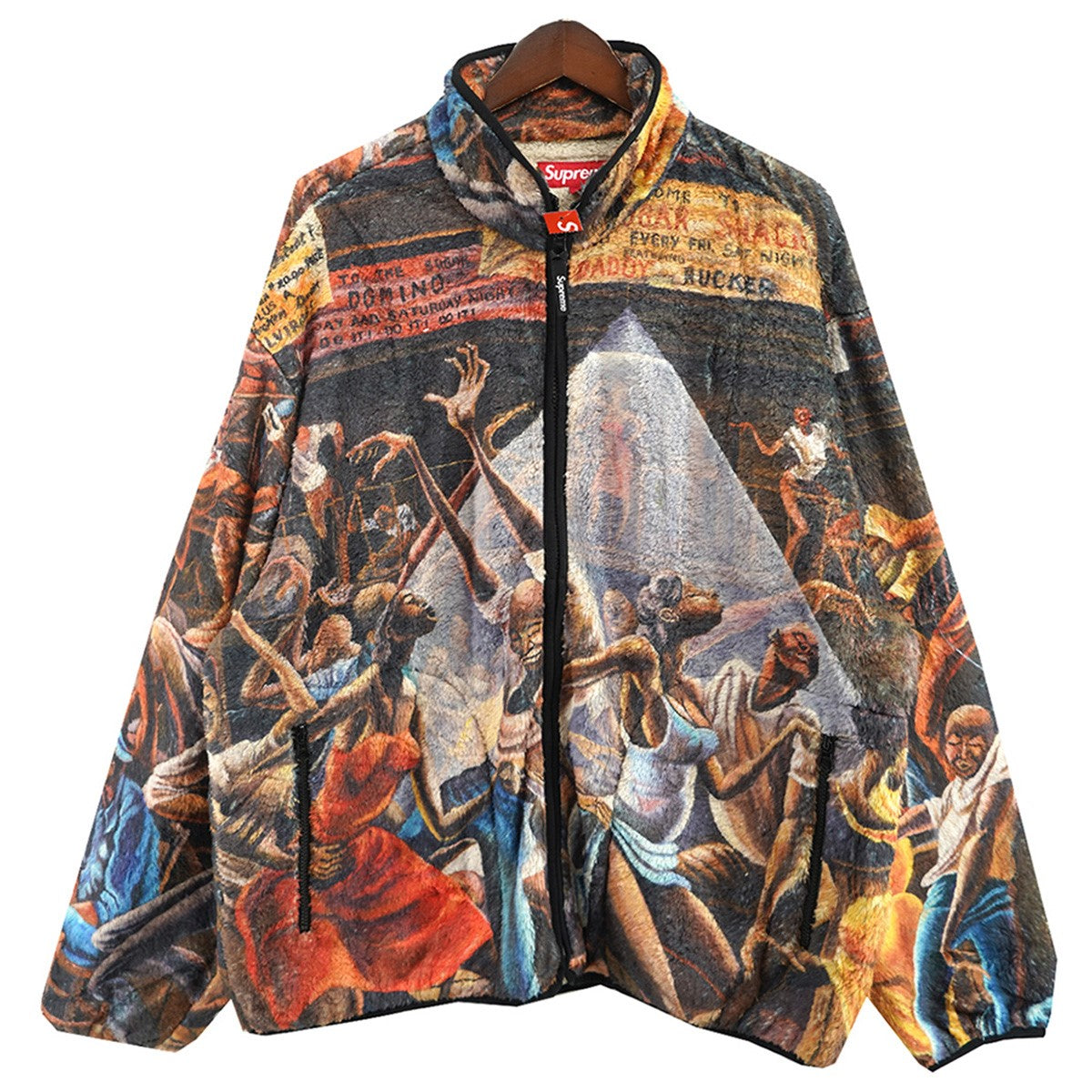 25SS Ernie Barnes Fleece Jacketグラフィック アーニーバーンズ フリース ジャケット