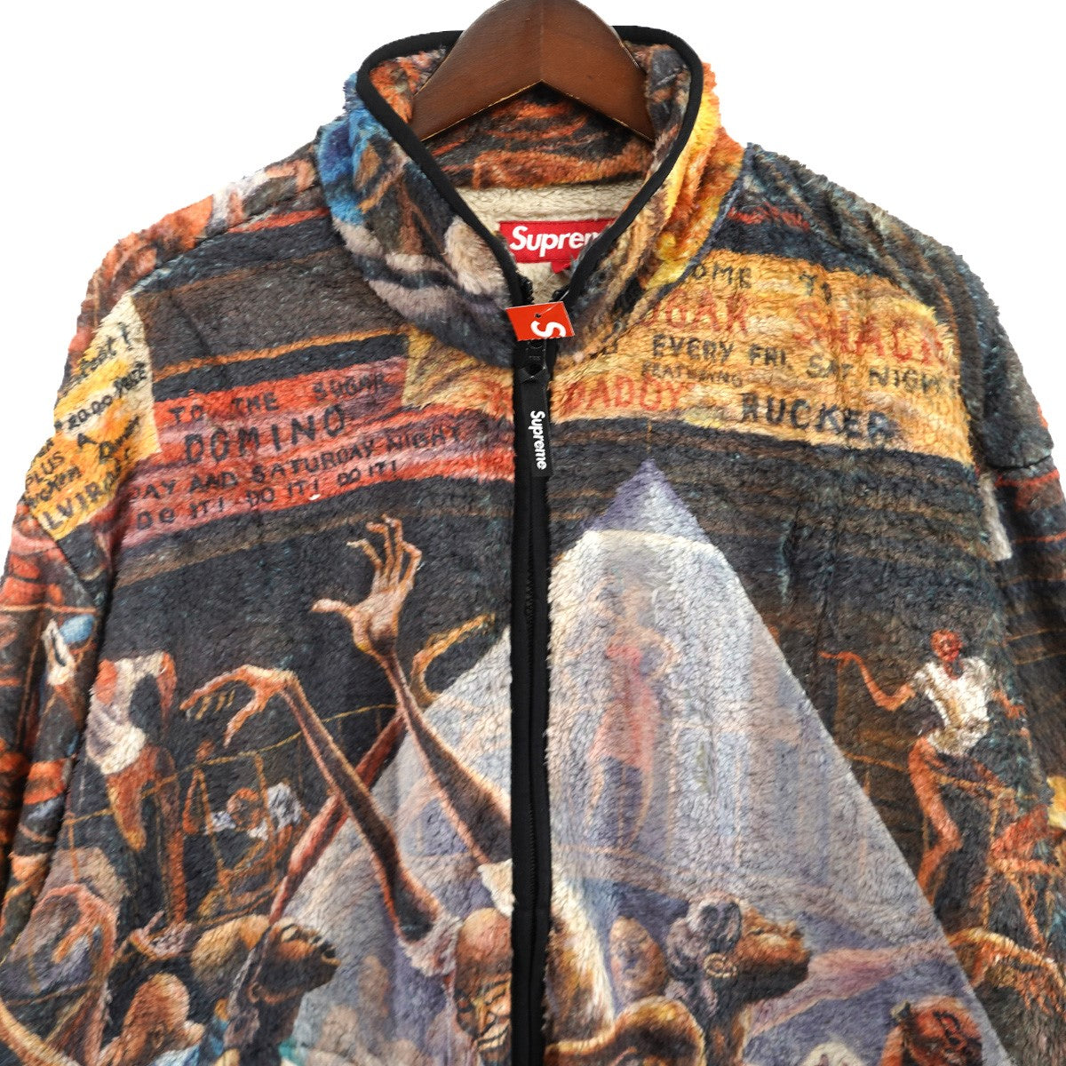 25SS Ernie Barnes Fleece Jacketグラフィック アーニーバーンズ フリース ジャケット