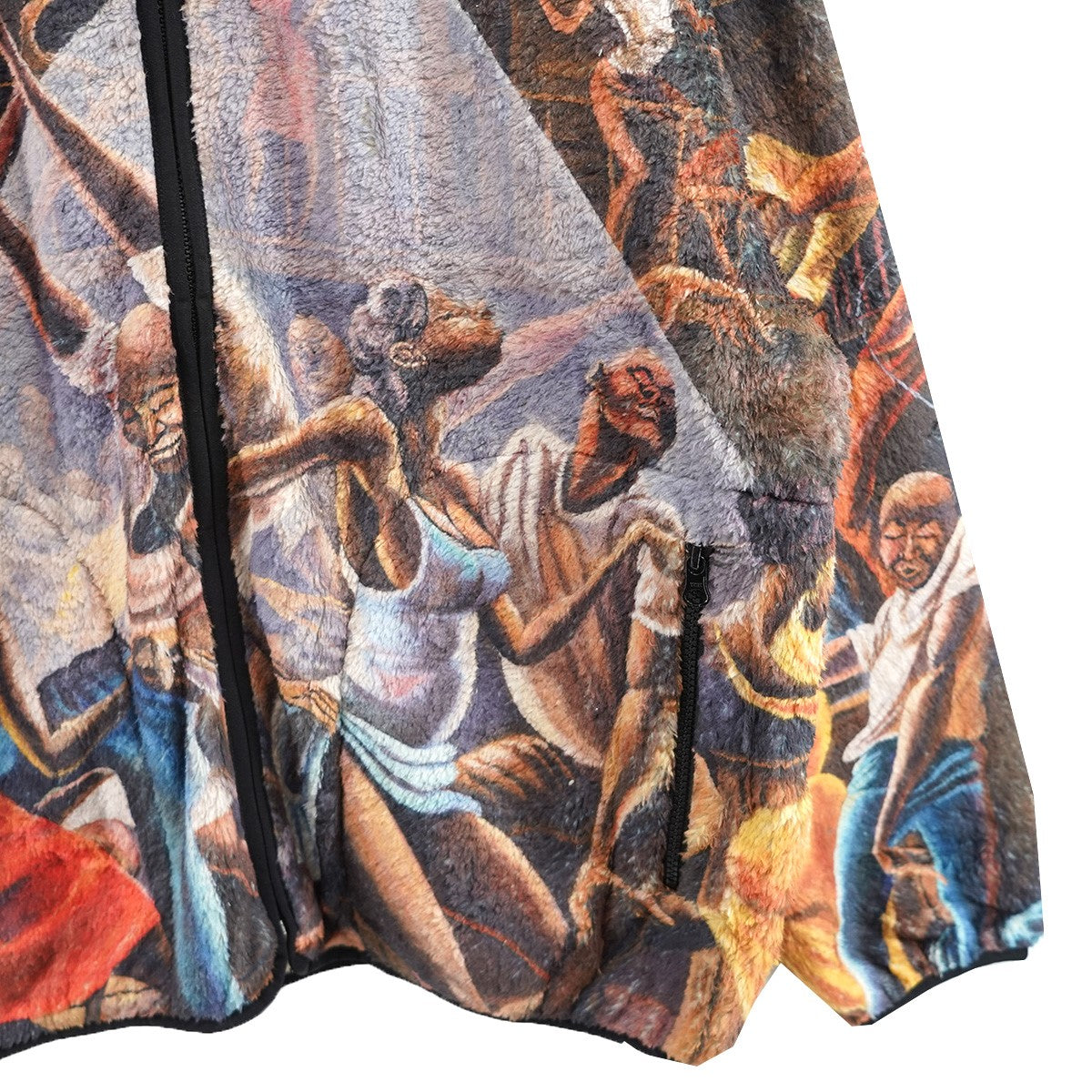 25SS Ernie Barnes Fleece Jacketグラフィック アーニーバーンズ フリース ジャケット