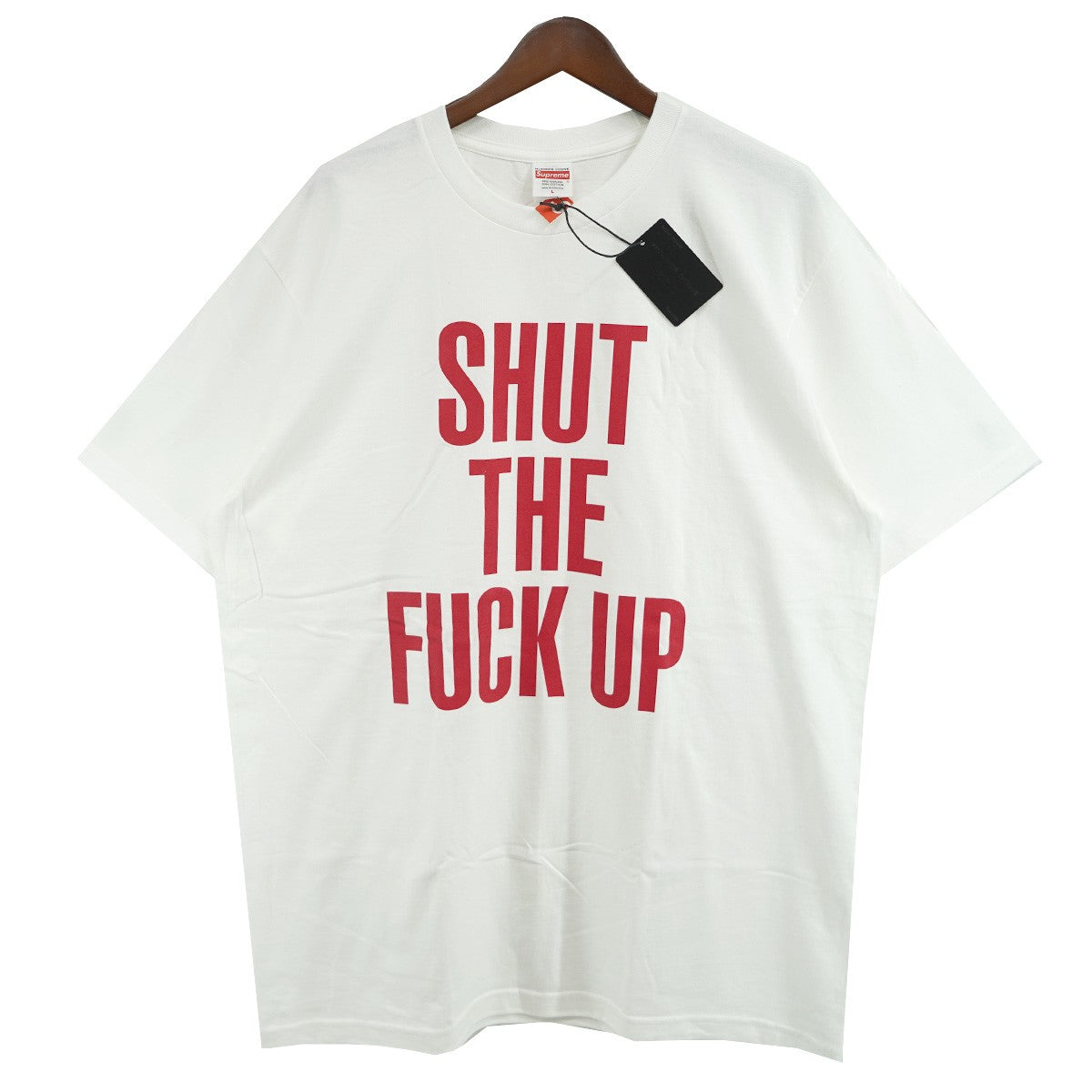 Supreme×NUMBER (N)INE 25AW Number (N)ine Shut Up Tee SHUT THE FUCK UPシャット ザ ファックアップ スカル ロゴ Tシャツ 古着・中古-1枚目のアイテム画像