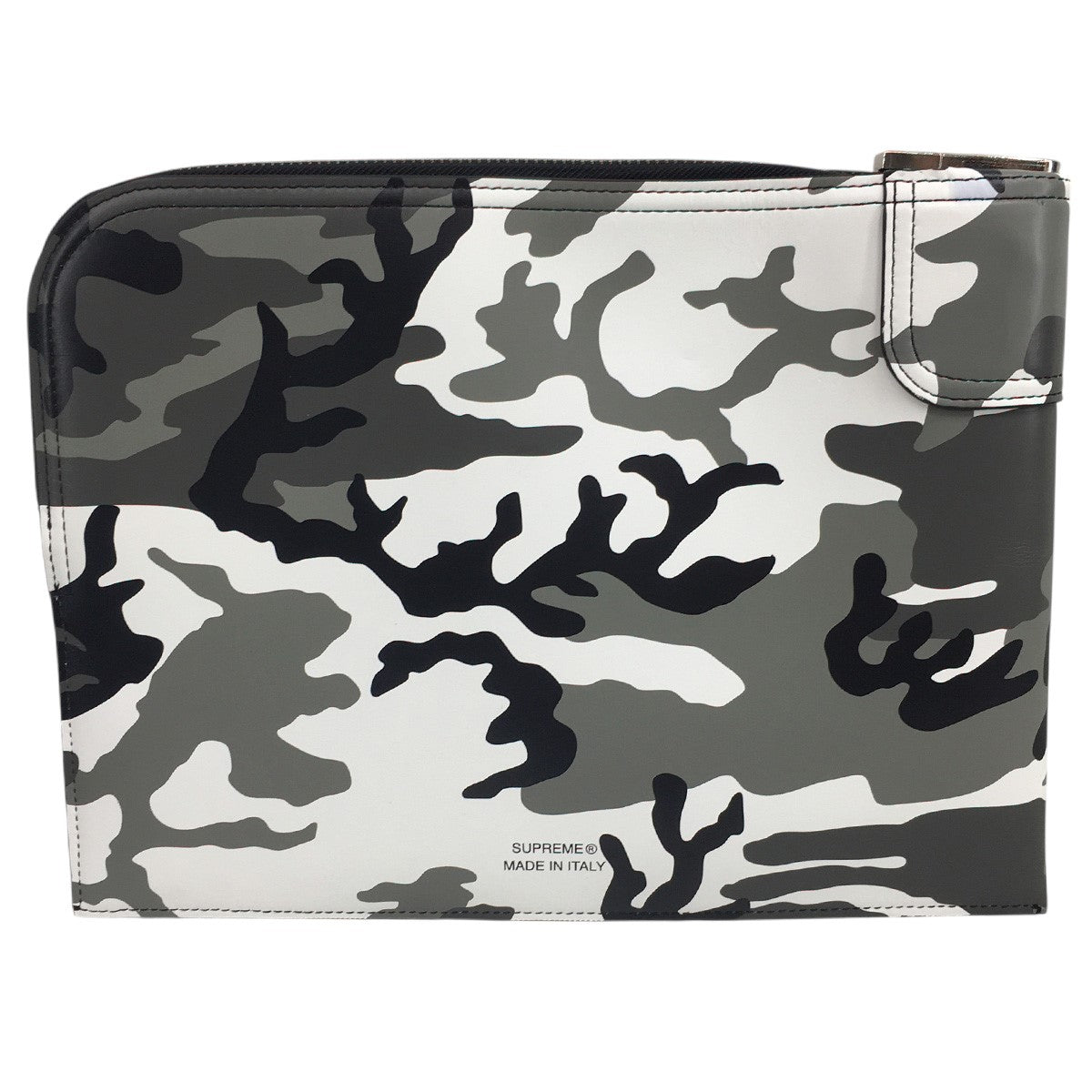 Supreme(シュプリーム) 25SS Leather Money Bag Snow Camo イタリア製