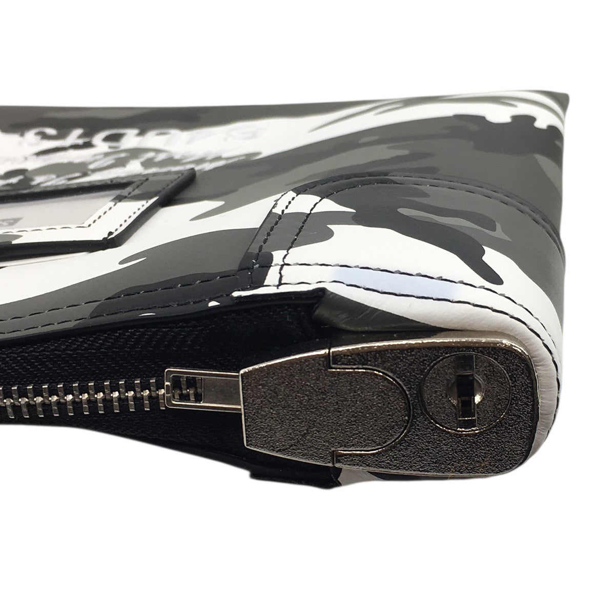 Supreme 25SS Leather Money Bag Snow Camo イタリア製レザー マネー ロゴ バッグ 鞄 古着・中古-6枚目のアイテム画像