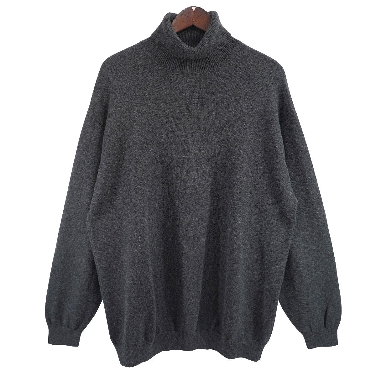 LOOSE FIT ルーズフィット カシミヤ混 タートルネック ニット セーター