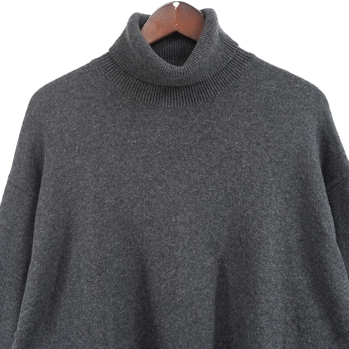 LOOSE FIT ルーズフィット カシミヤ混 タートルネック ニット セーター