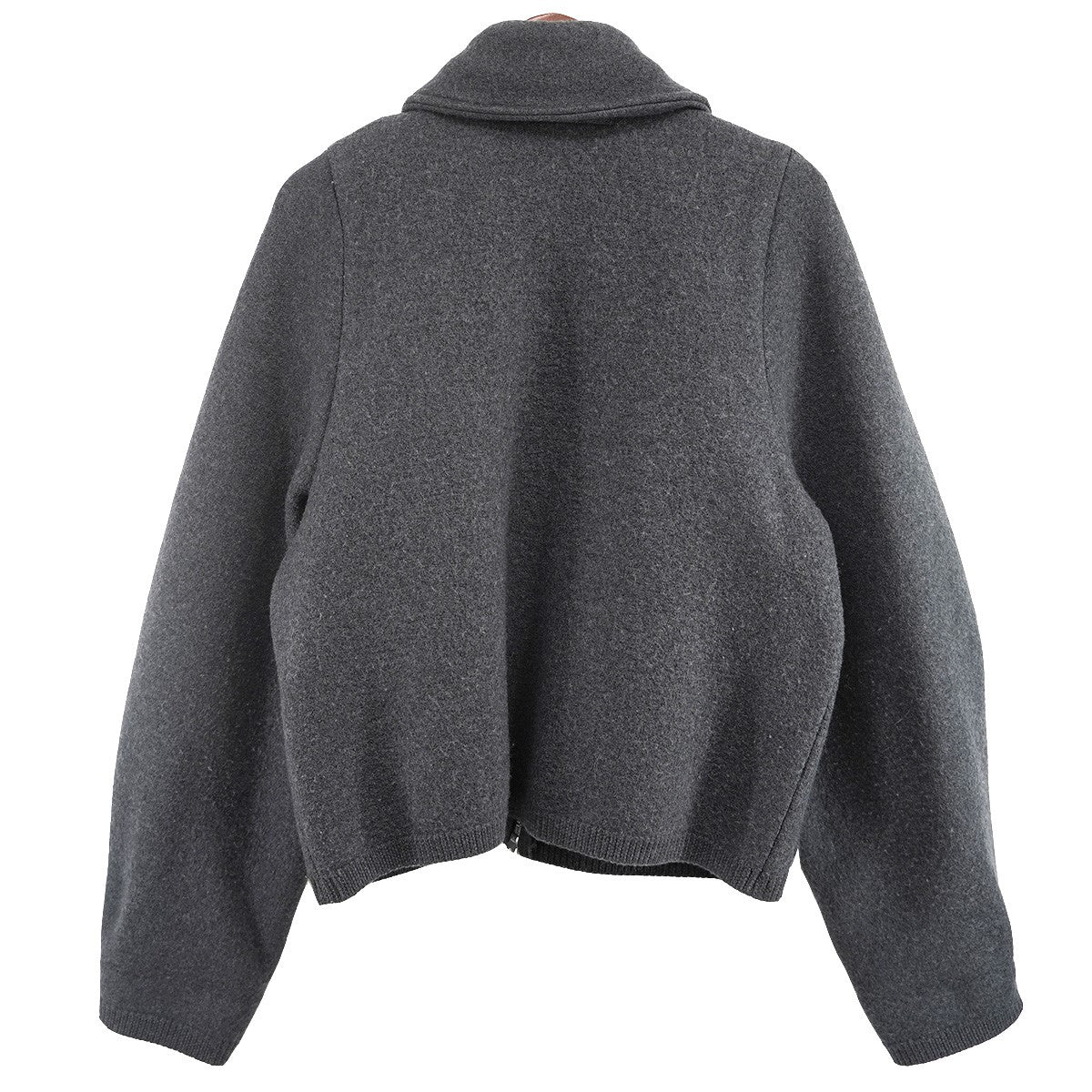 24AW ジップアップ ウール ジャケット