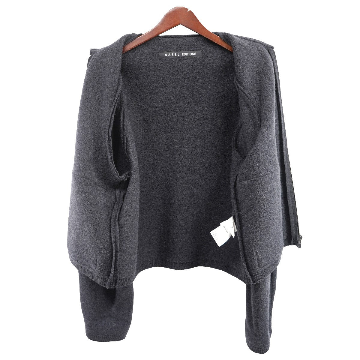 24AW ジップアップ ウール ジャケット