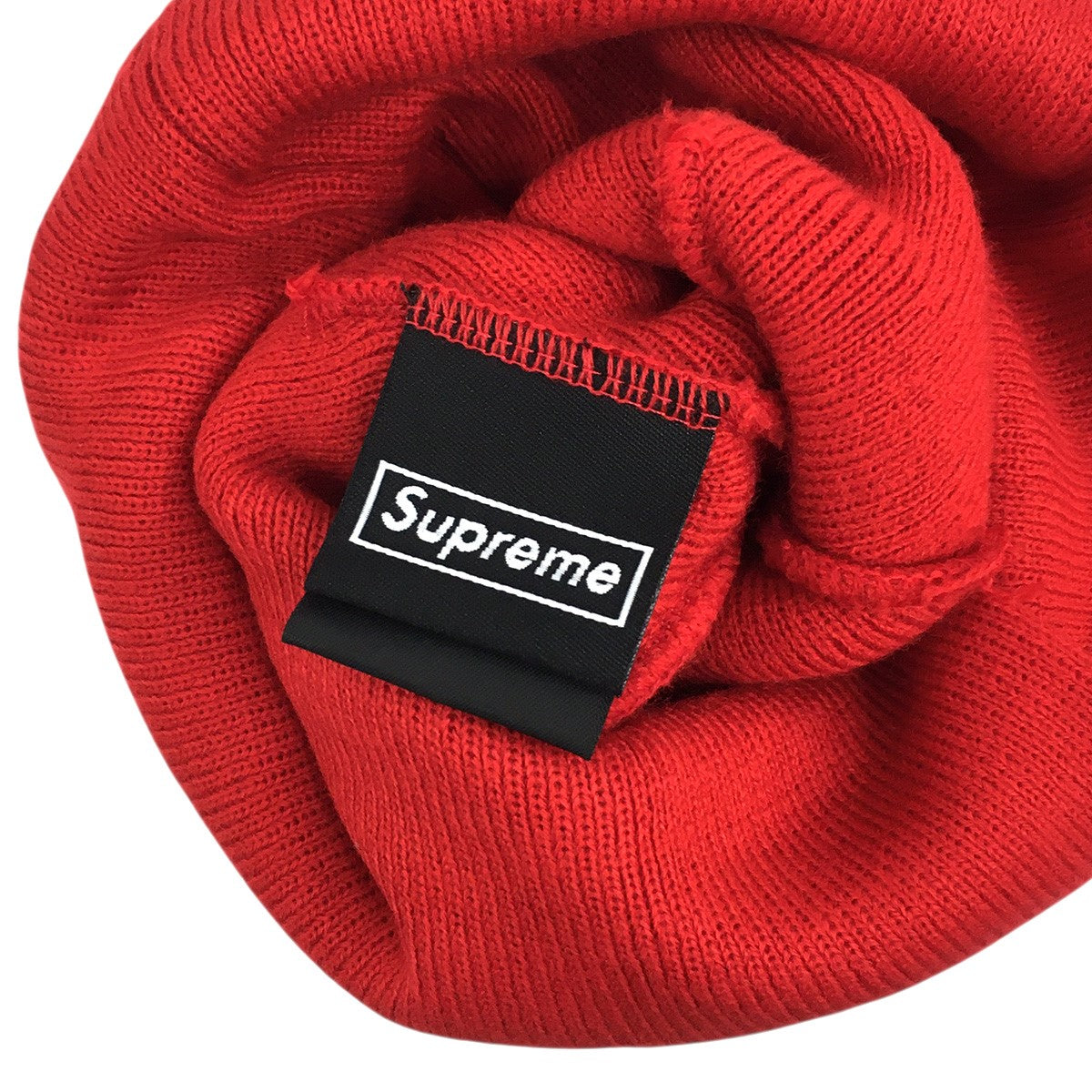 Supreme×New Era 24AW New Era Script Beanieスクリプト ロゴ ビーニー ニットキャップ 帽子 古着・中古-5枚目のアイテム画像