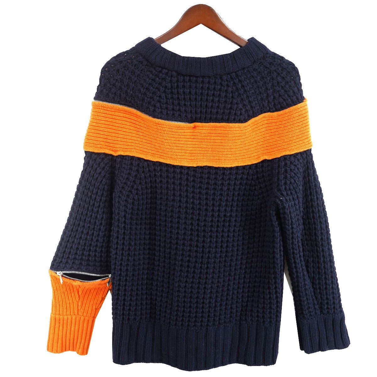 sacai(サカイ) 19AW zip attachment knitジップ アタッチメント ニット