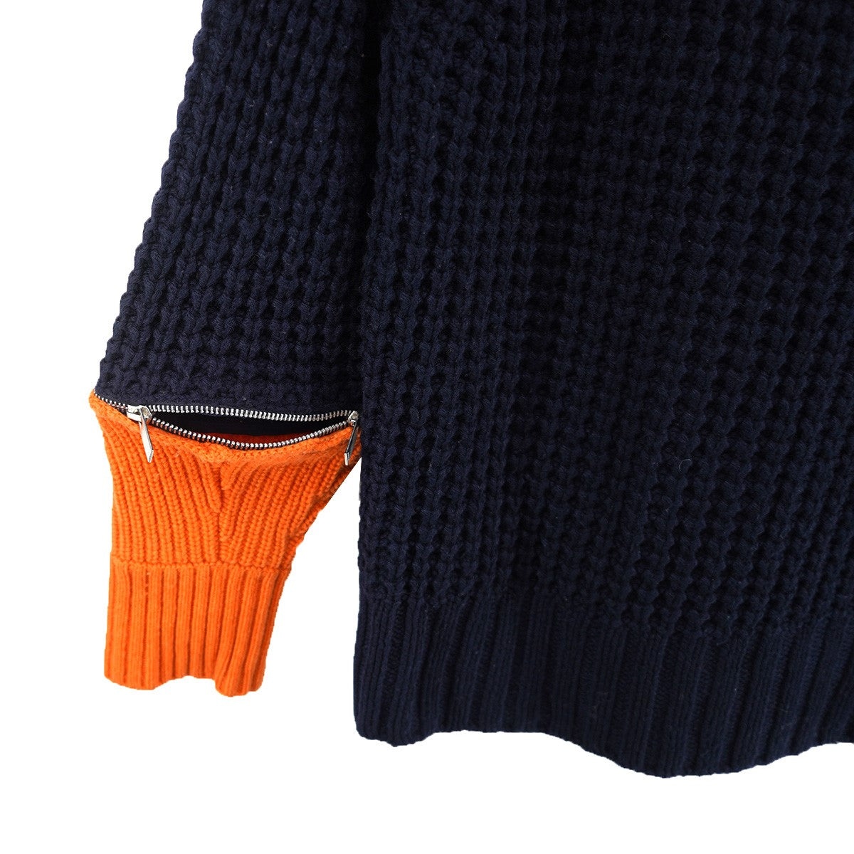 19AW zip attachment knitジップ アタッチメント ニット プルオーバー