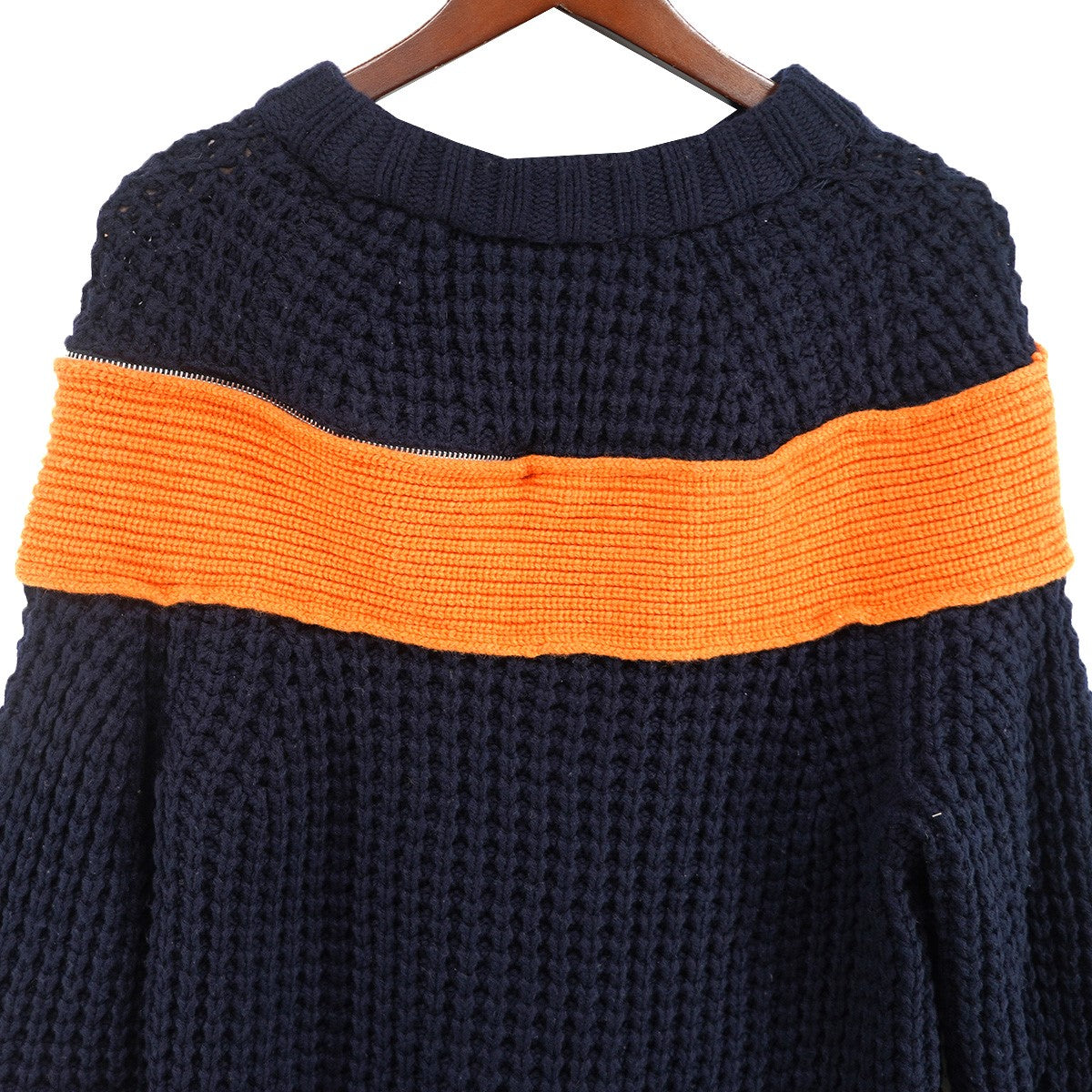 sacai(サカイ) 19AW zip attachment knitジップ アタッチメント ニット