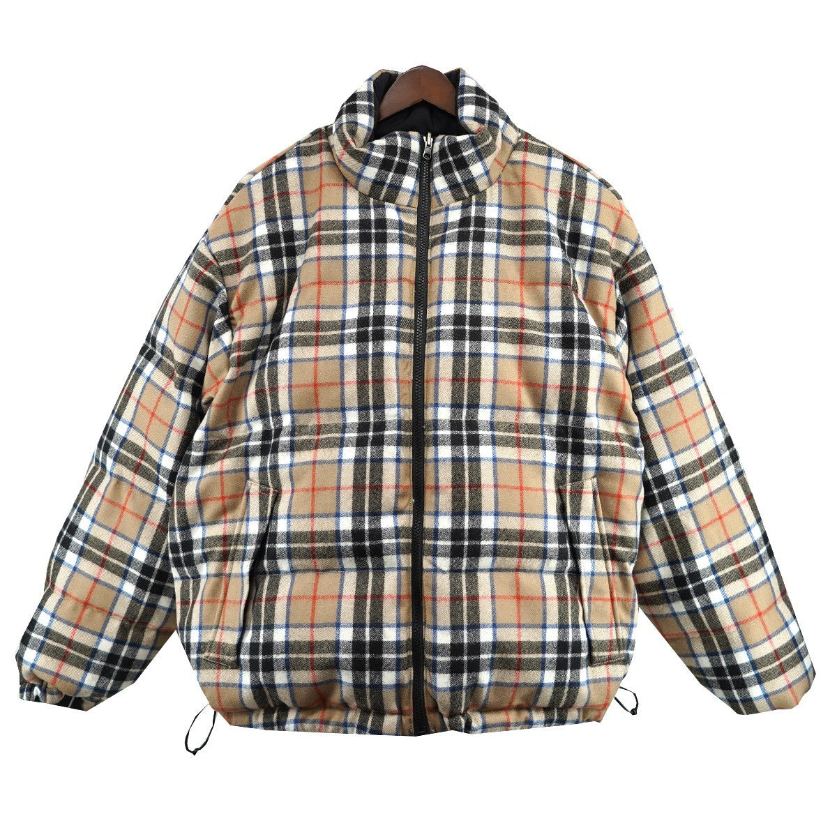 Supreme 24AW Reversible Puffer Jacket × Lochcarron of Scotlandリバーシブル チェック ロゴ パファー ダウン ジャケット 古着・中古-3枚目のアイテム画像