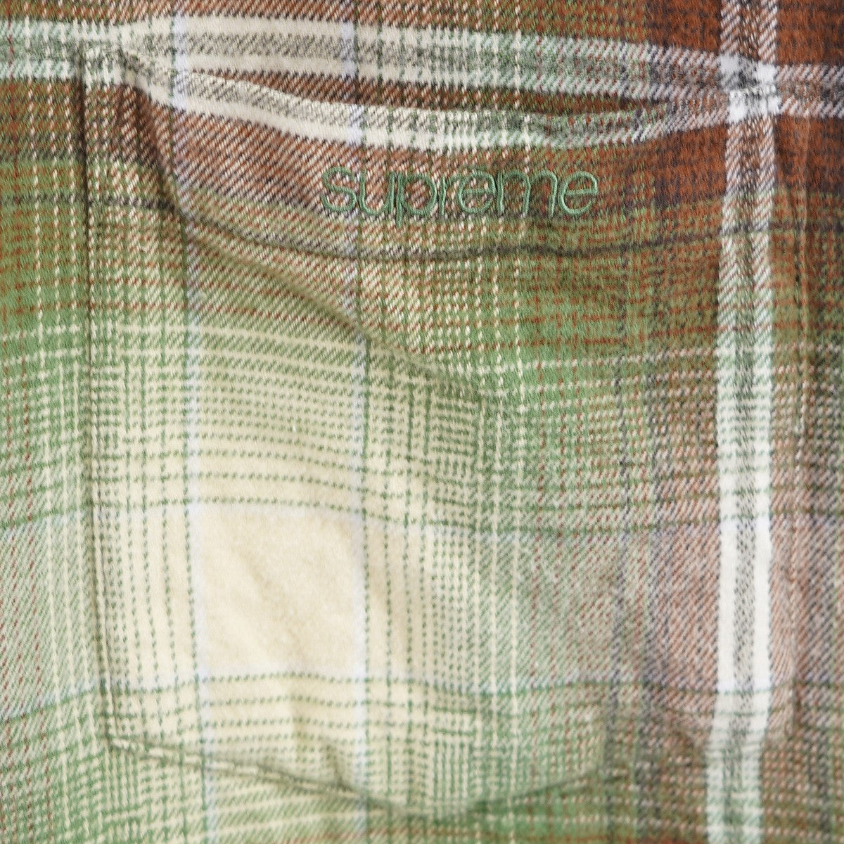 23SS Shadow Plaid Flannel Shirtロゴ シャドー  シャドウ チェック フランネル シャツ ネルシャツ