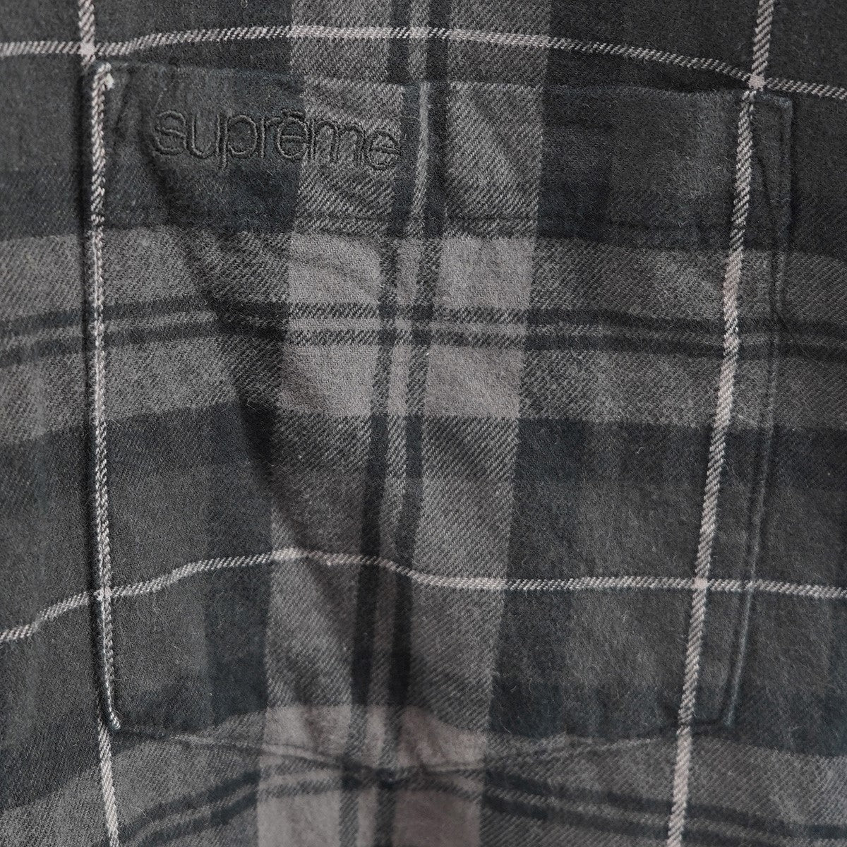 Supreme(シュプリーム) 24AW Plaid Flannel Shirtロゴ プレイド