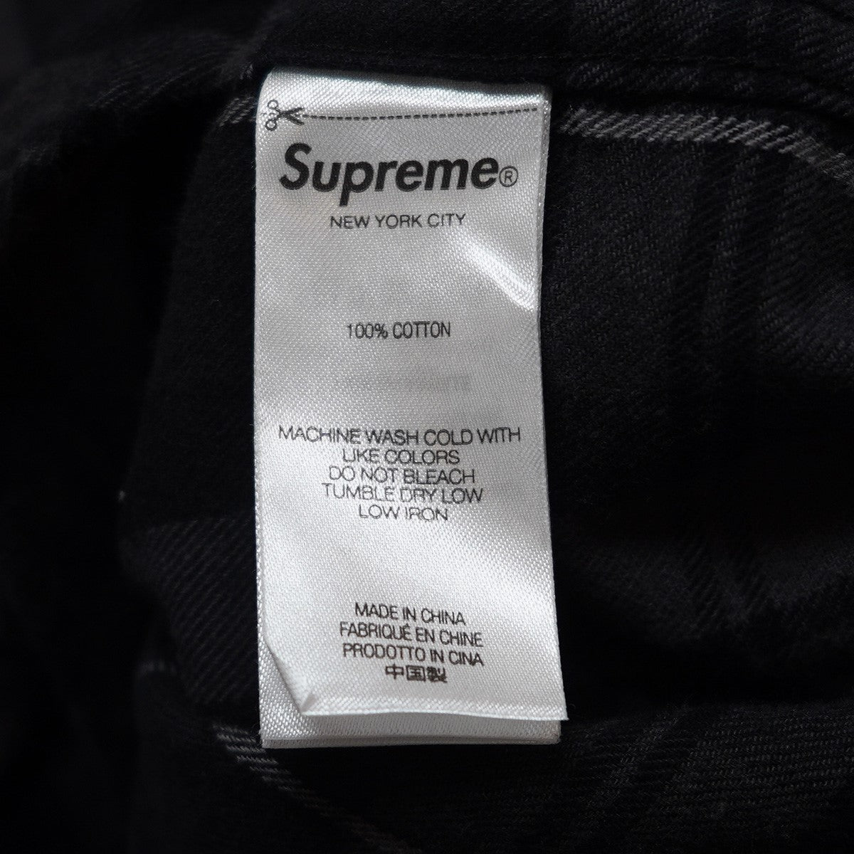 Supreme(シュプリーム) 24AW Plaid Flannel Shirtロゴ プレイド