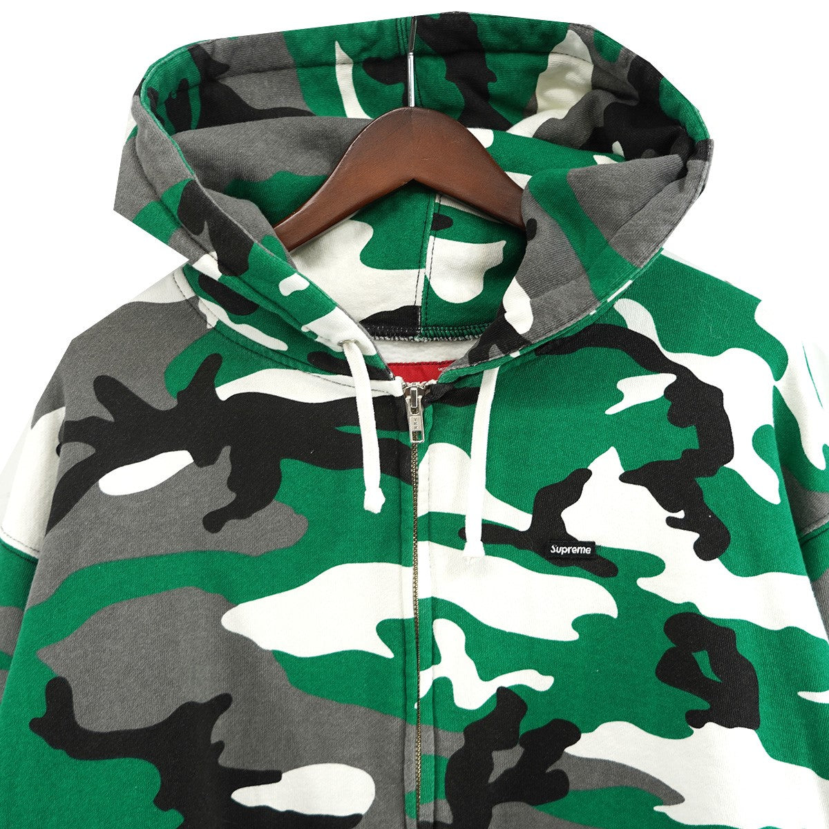 25AW Small Box Zip Up Hooded Sweatshirtスモール ボックス ロゴ ジップ アップ フード スウェットシャツ パーカー