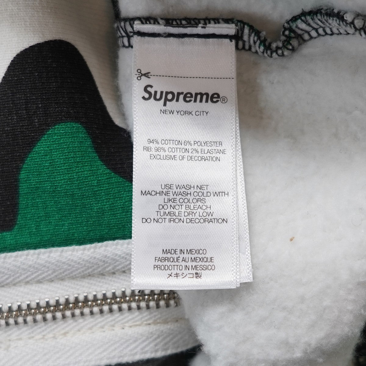 25AW Small Box Zip Up Hooded Sweatshirtスモール ボックス ロゴ ジップ アップ フード スウェットシャツ パーカー