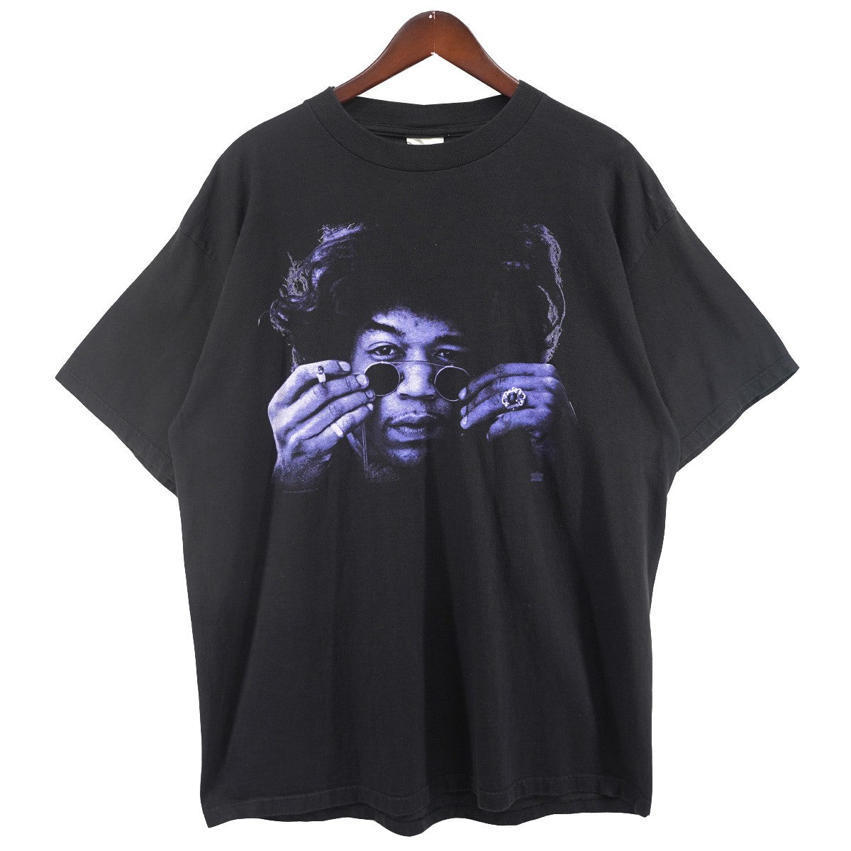 90s 1993年 Jimi Hendrix Purple Portrait Teeジミ ヘンドリックス パープル ポートレート Tシャツ