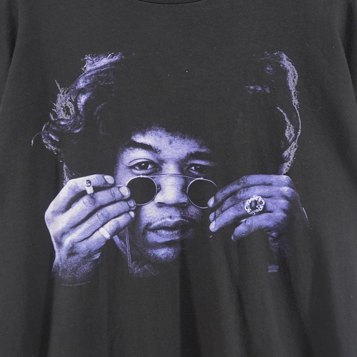 90s 1993年 Jimi Hendrix Purple Portrait Teeジミ ヘンドリックス パープル ポートレート Tシャツ