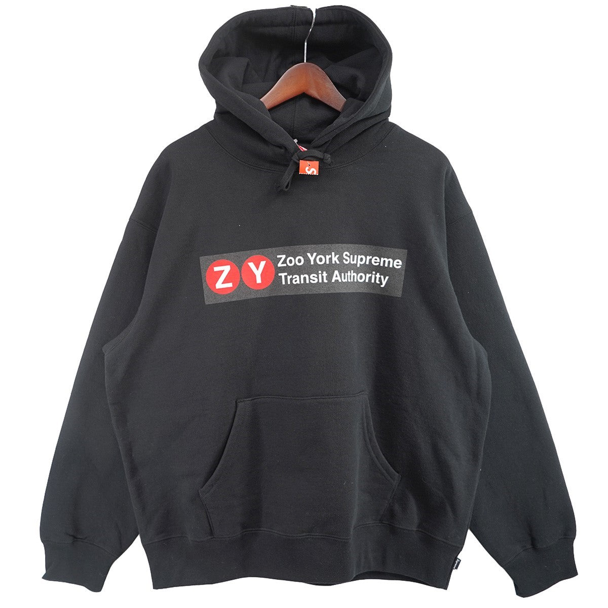 Supreme 25SS Zoo York Hooded Sweatshirtロゴ ズーヨーク フーデッド スウェットシャツ パーカー 古着・中古-1枚目のアイテム画像