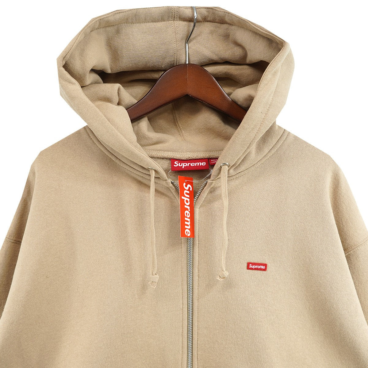25SS  Small Box Zip Up Hooded Sweatshirtスモール ボックス ジップ アップ フーディー スウェットシャツ パーカー
