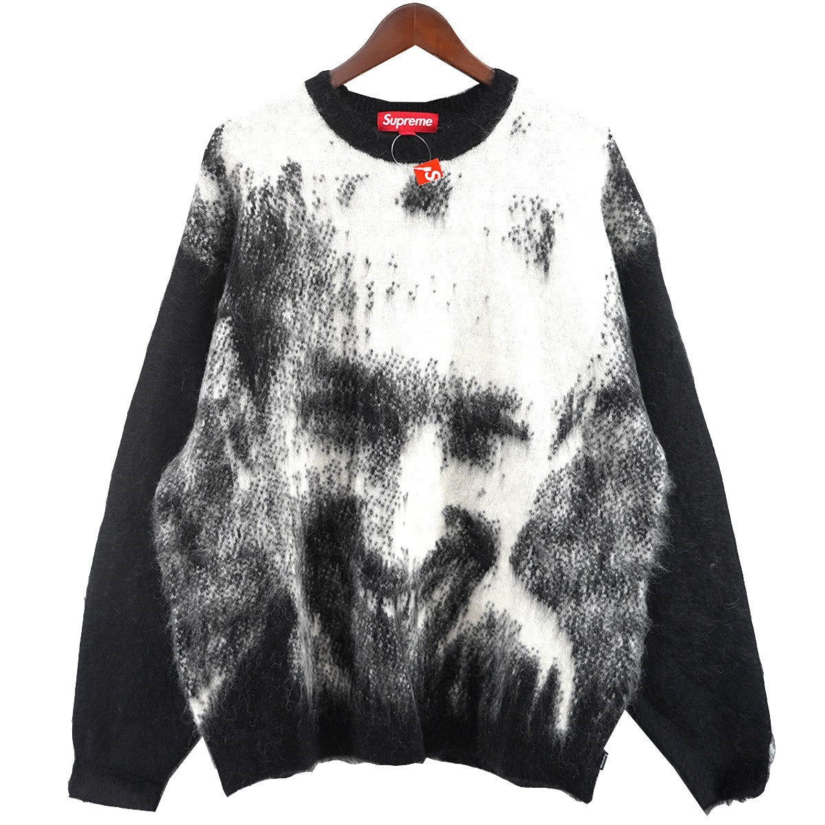 Supreme 25SS Aphex Twin Mohair Sweaterエイフェックスツイン モヘア セーター グラフィック ニット 古着・中古-1枚目のアイテム画像
