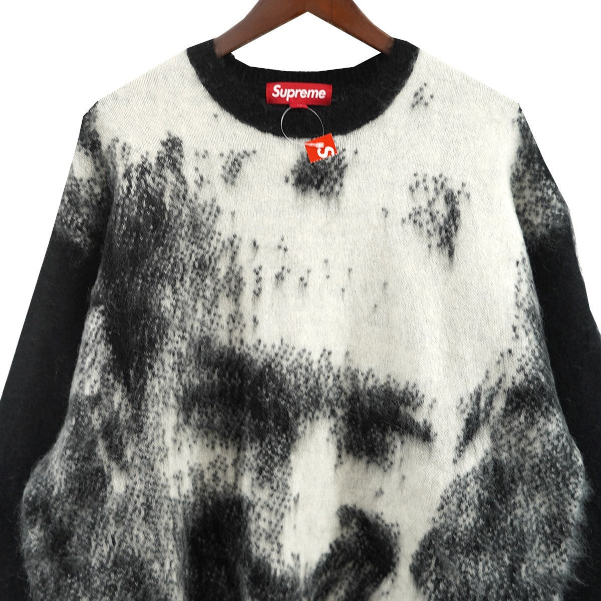 Supreme 25SS Aphex Twin Mohair Sweaterエイフェックスツイン モヘア セーター グラフィック ニット 古着・中古-2枚目のアイテム画像