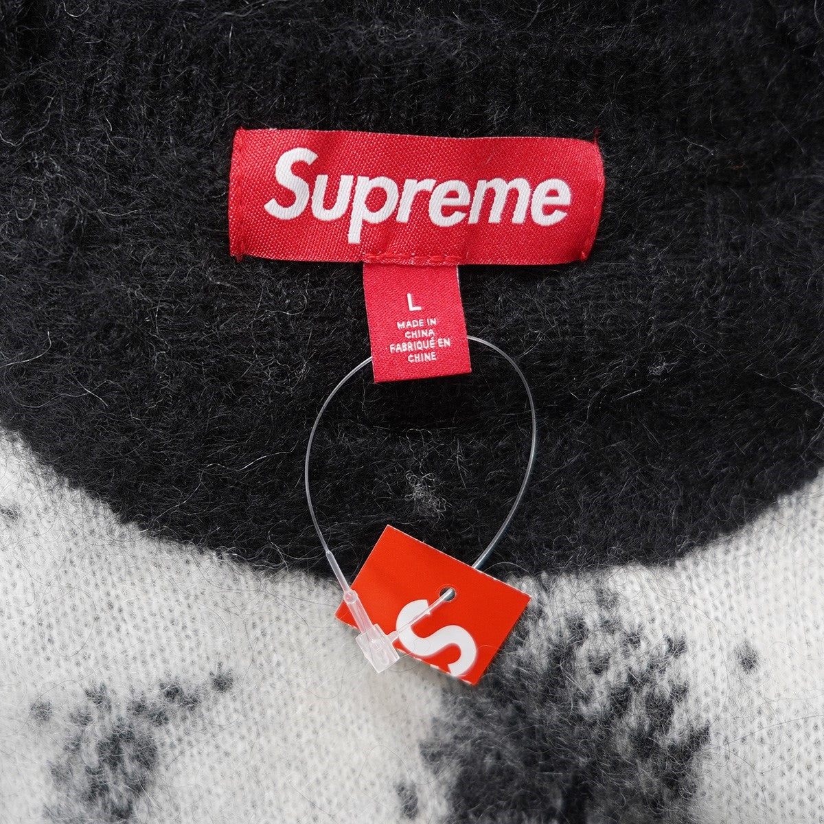 Supreme 25SS Aphex Twin Mohair Sweaterエイフェックスツイン モヘア セーター グラフィック ニット 古着・中古-5枚目のアイテム画像