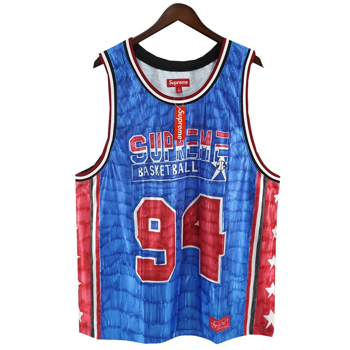 Supreme 25SS Marker Basketball Jerseyマーカー ロゴ バスケットボールジャージー 古着・中古-1枚目のアイテム画像